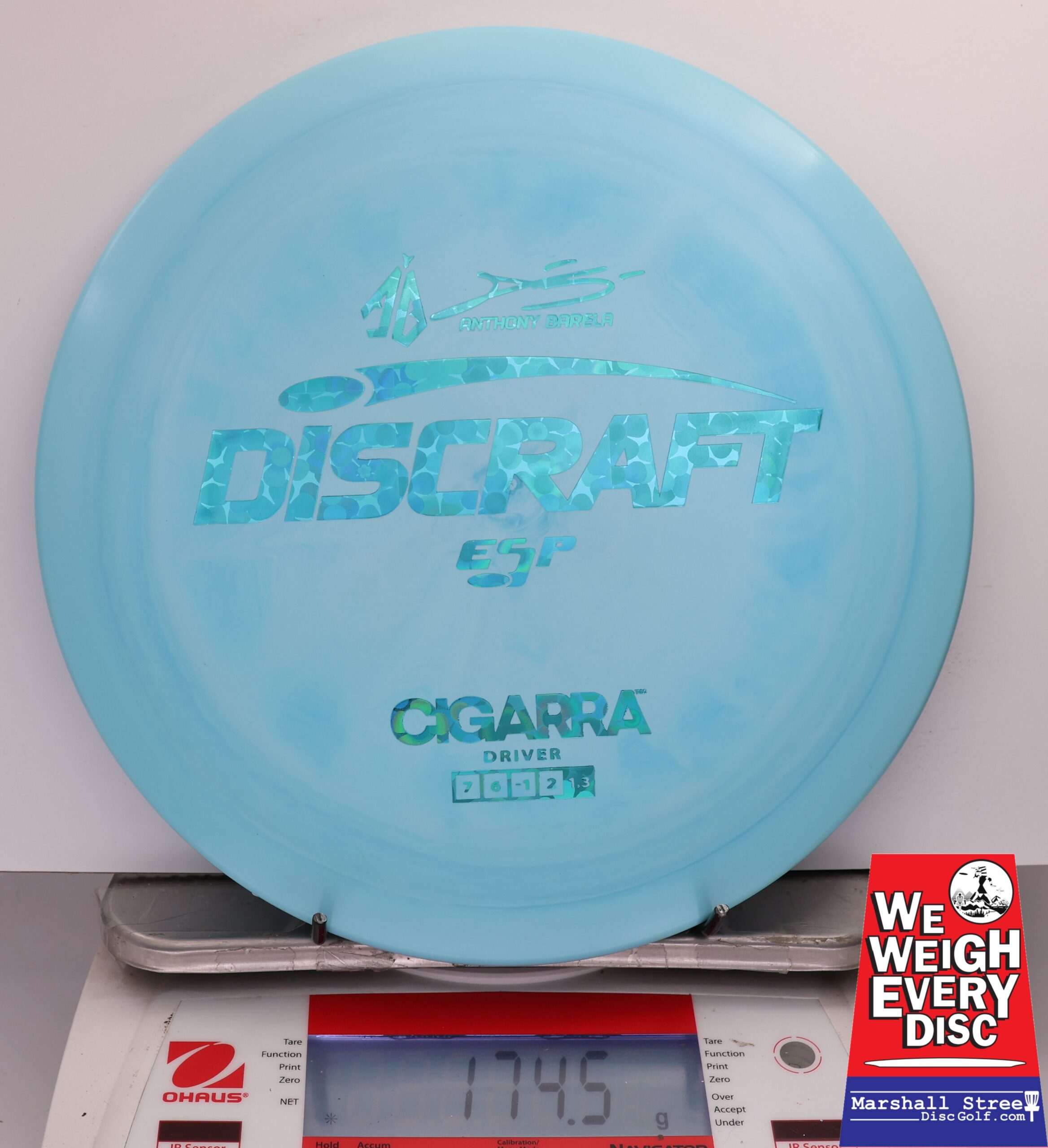 486624 ESP Cigarra, Anthony Barela - #25 LtBlue, 175