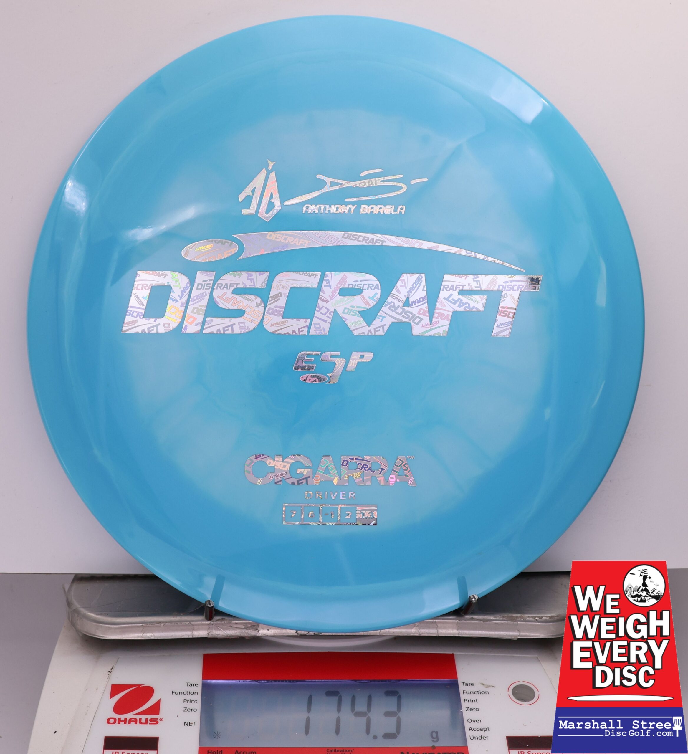 486691 ESP Cigarra, Anthony Barela - #32 LtBlue, 174