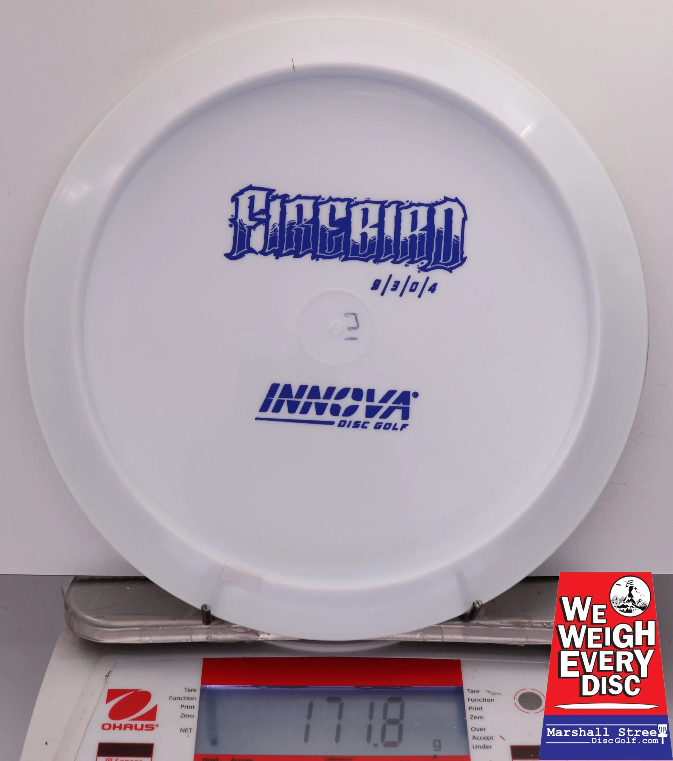 487225 Star Firebird, Bottom Stamp - #05 White, 172