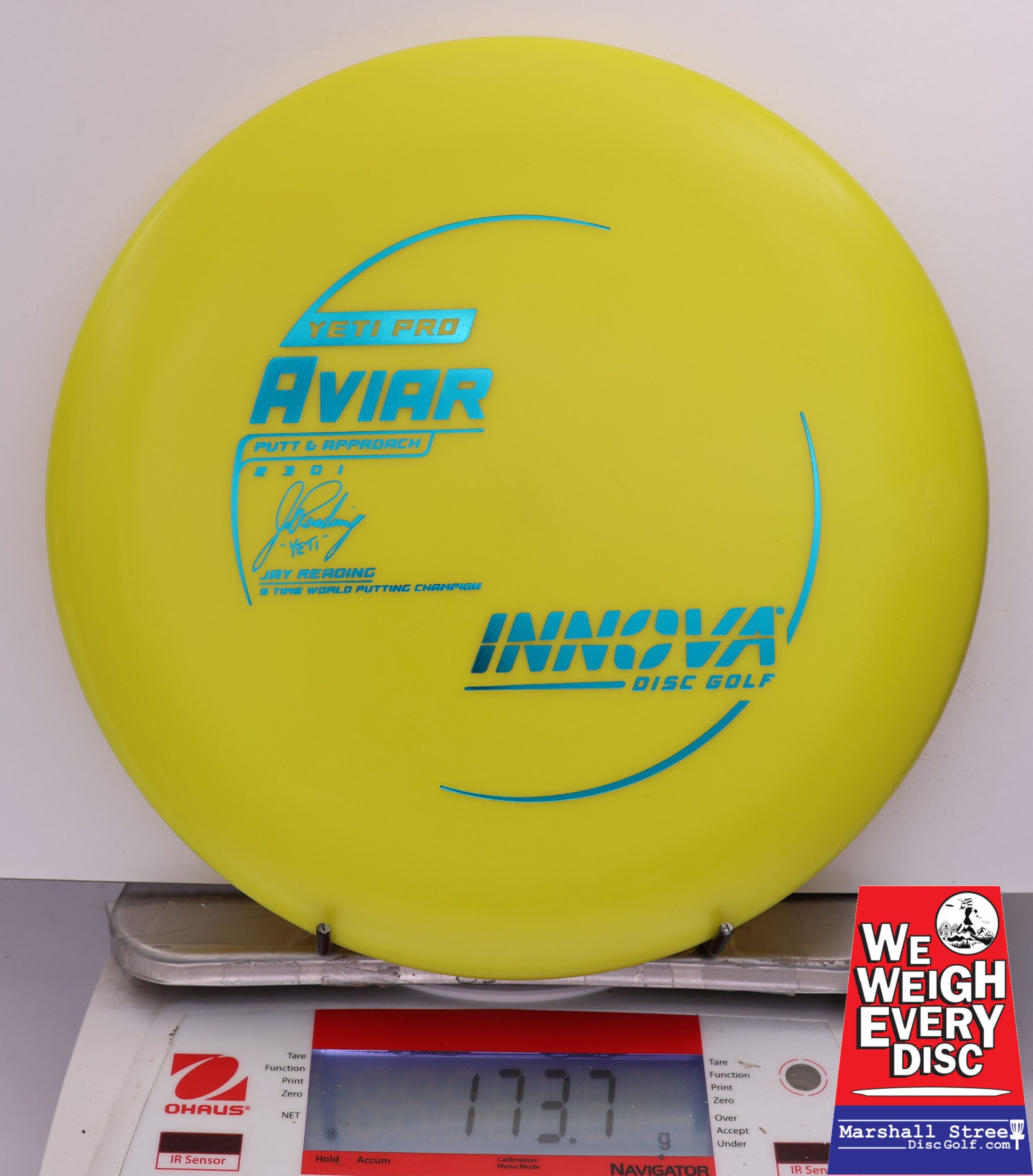 487669 Yeti Pro Aviar, Jay Reading 5x - #40 Yellow, 174