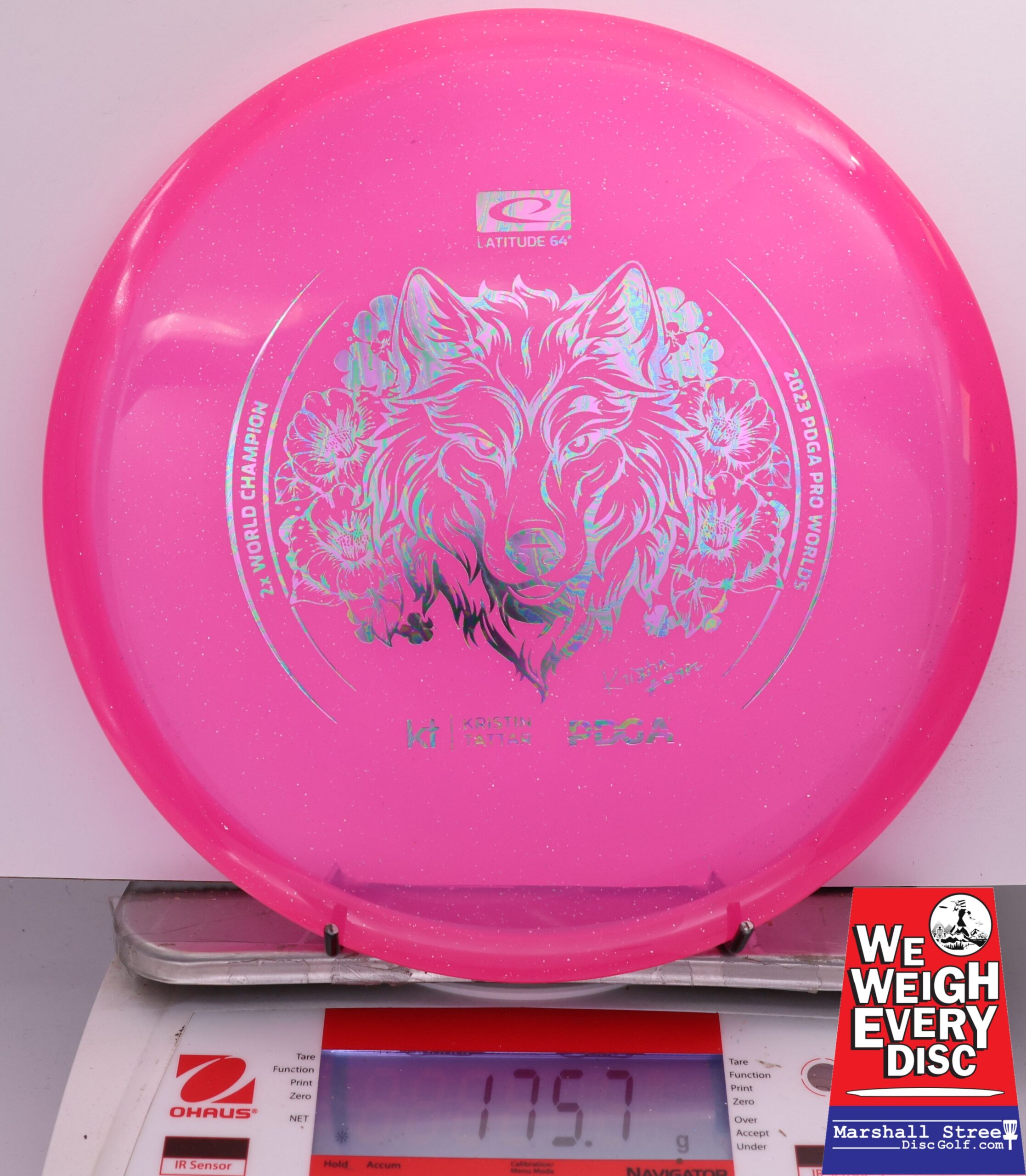 487739 Opto-X Pure, Kristin Tattar 2X Worlds - #17 Pink, 176