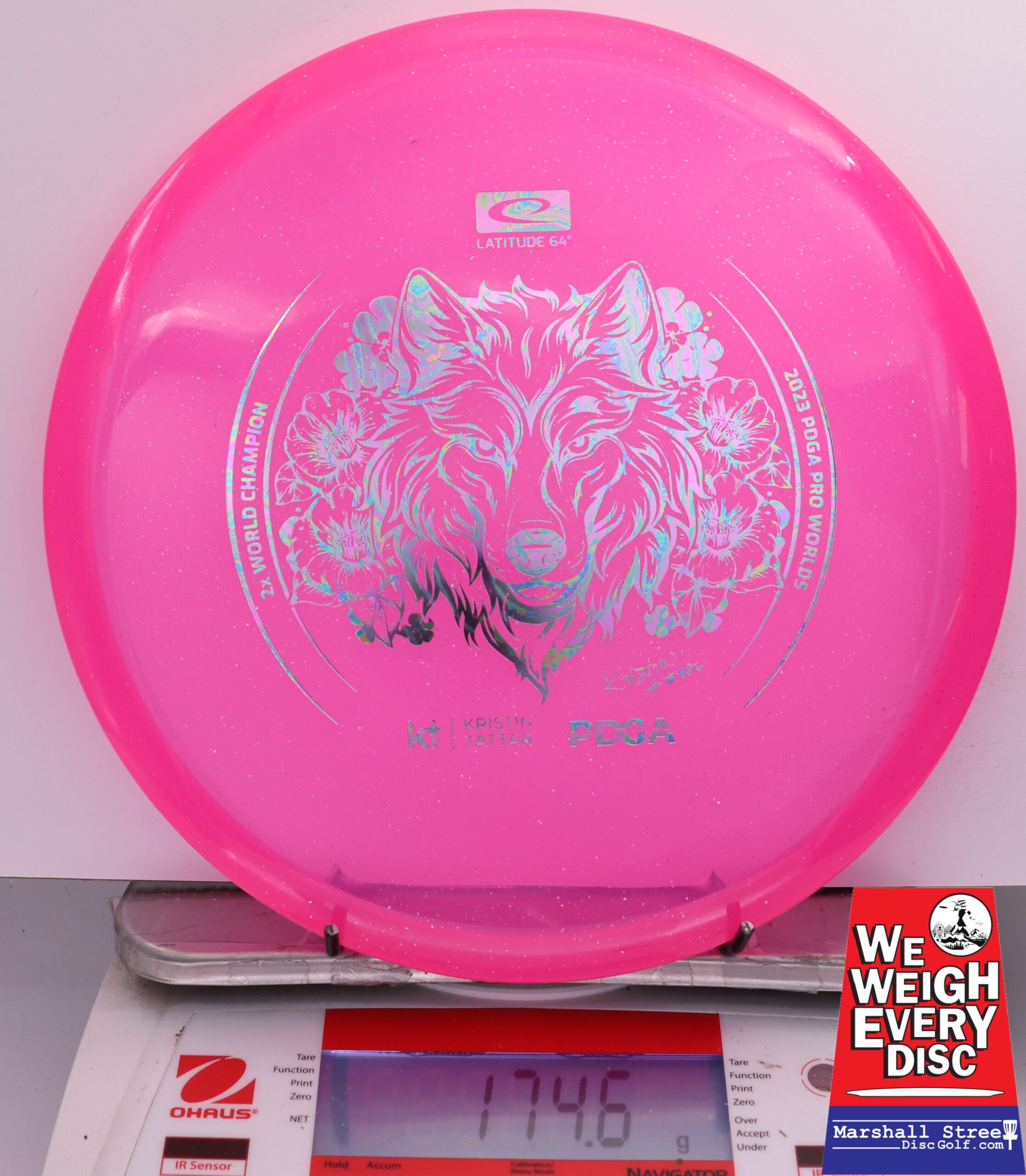 487747 Opto-X Pure, Kristin Tattar 2X Worlds - #18 Pink, 175