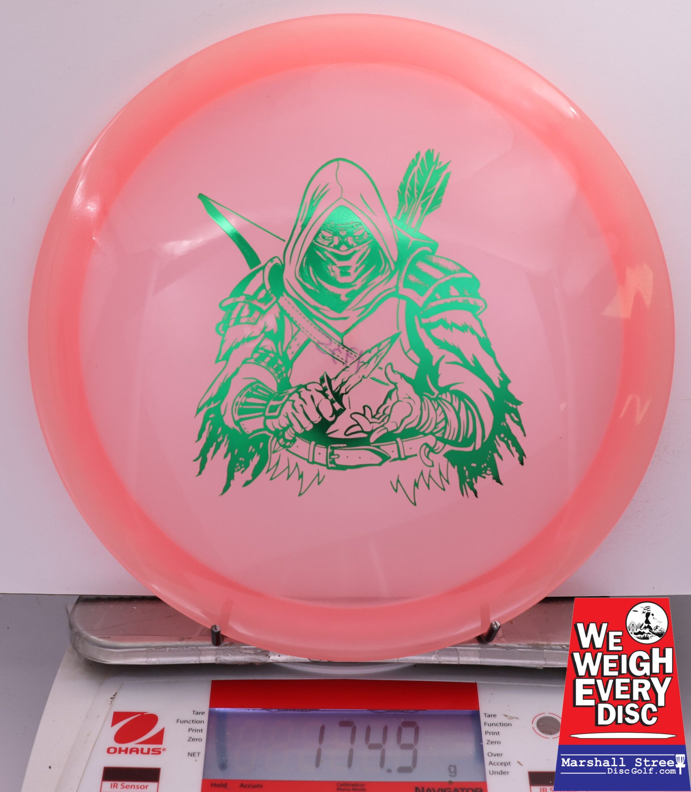 487827 Classic Color Glow Champion Dark Rebel - Fairway Disc (FD) - #01 PinkGlow, 175