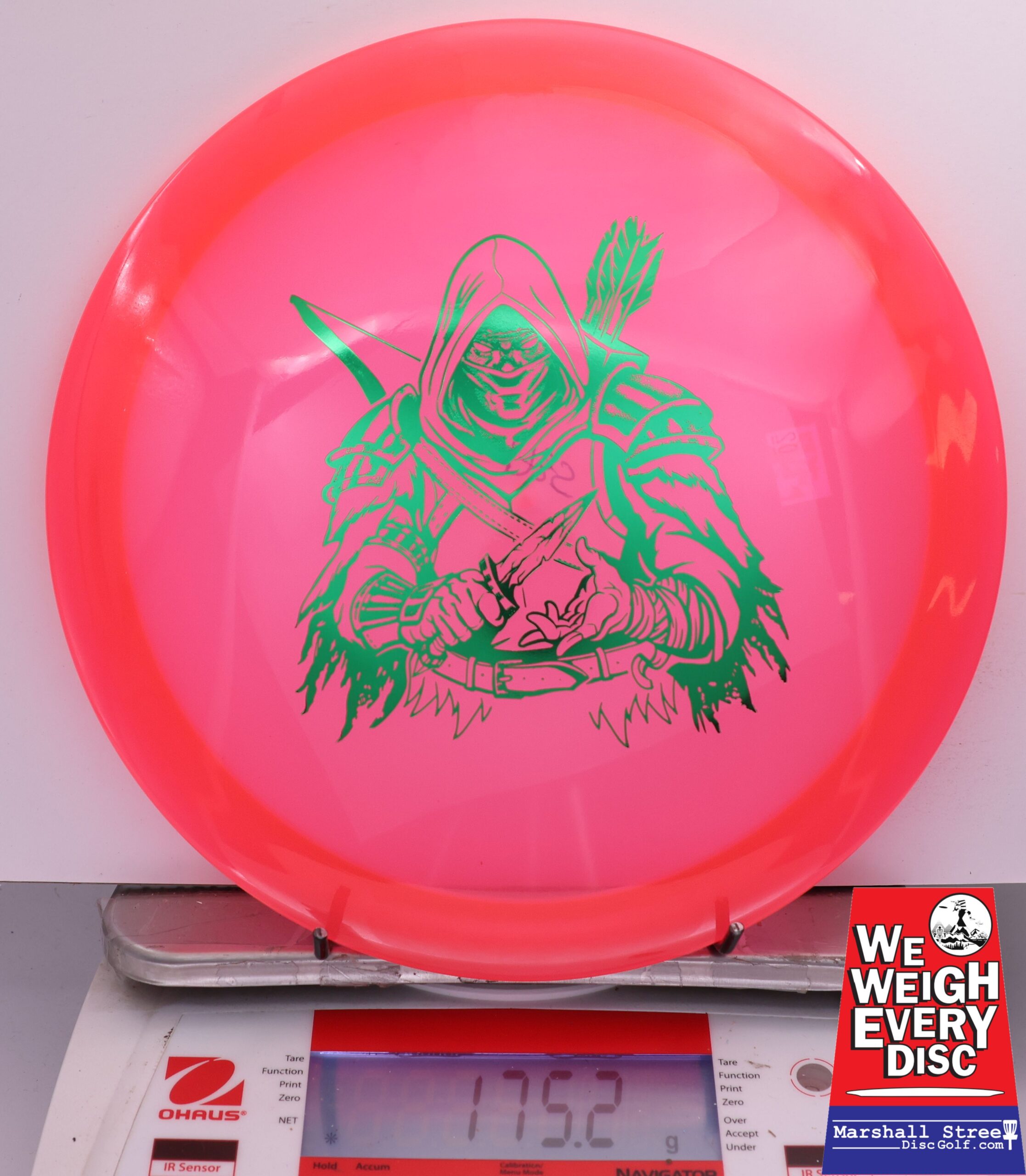 487828 Classic Color Glow Champion Dark Rebel - Fairway Disc (FD) - #02 PinkGlow, 175