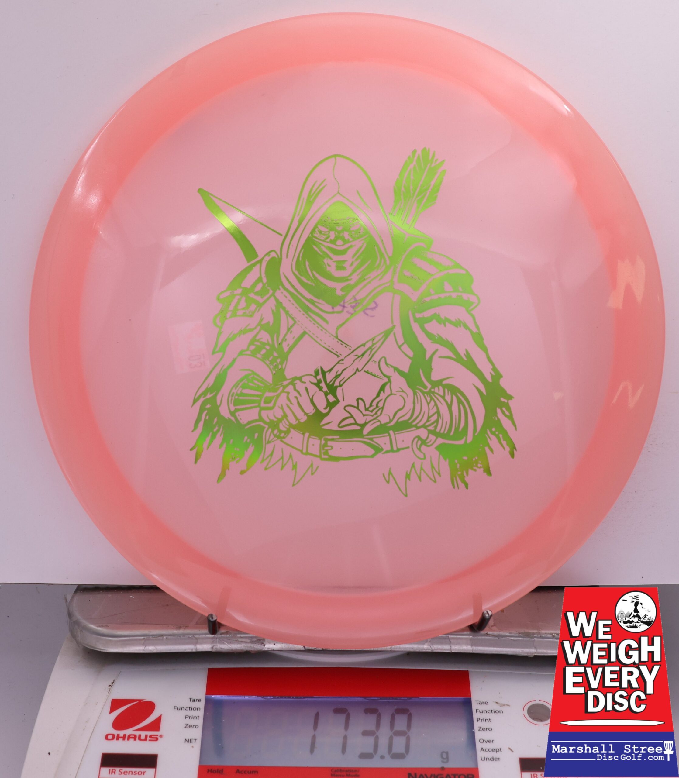 487848 Classic Color Glow Champion Dark Rebel - Fairway Disc (FD) - #03 PinkGlow, 174