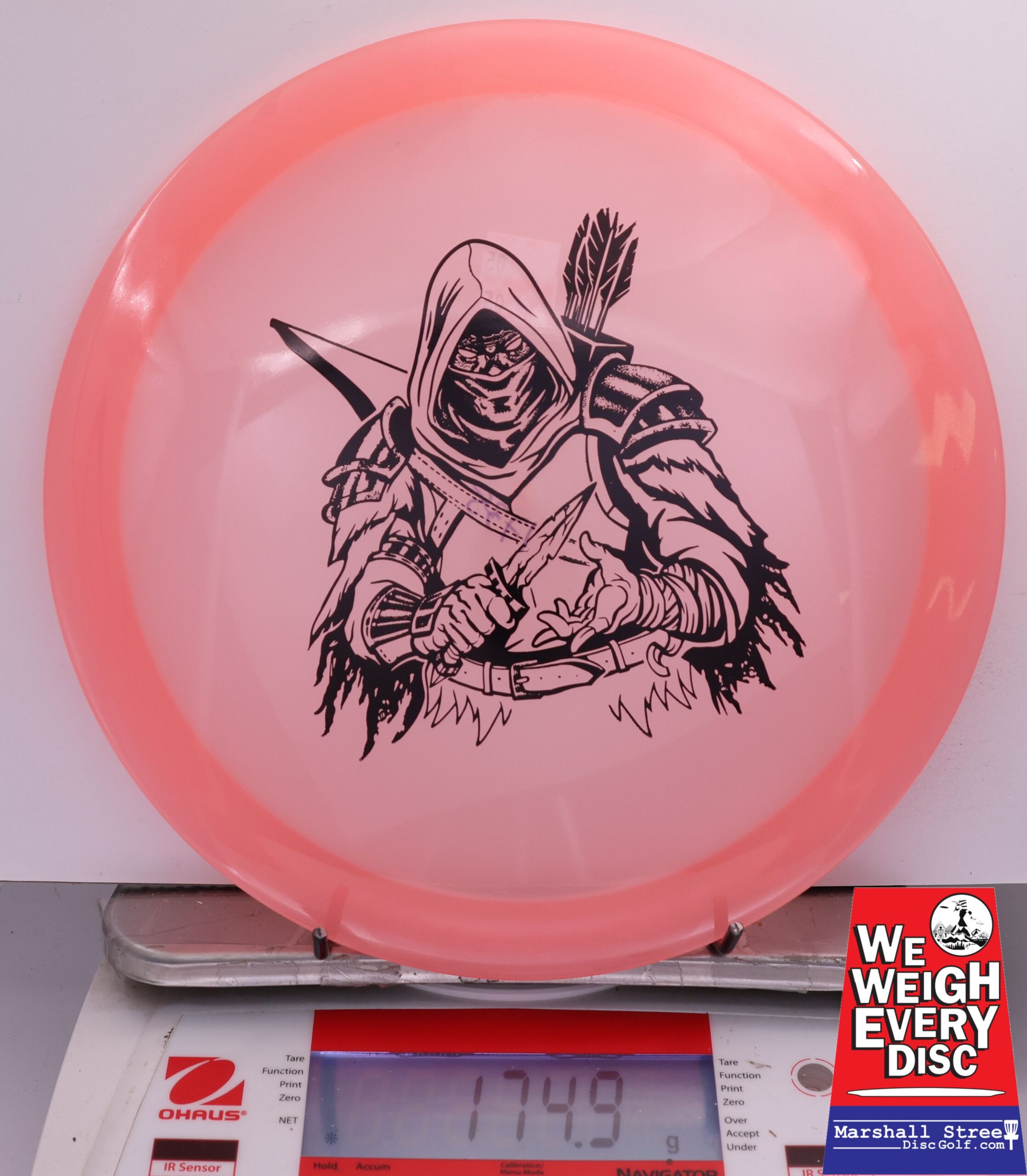 487850 Classic Color Glow Champion Dark Rebel - Fairway Disc (FD) - #05 PinkGlow, 175