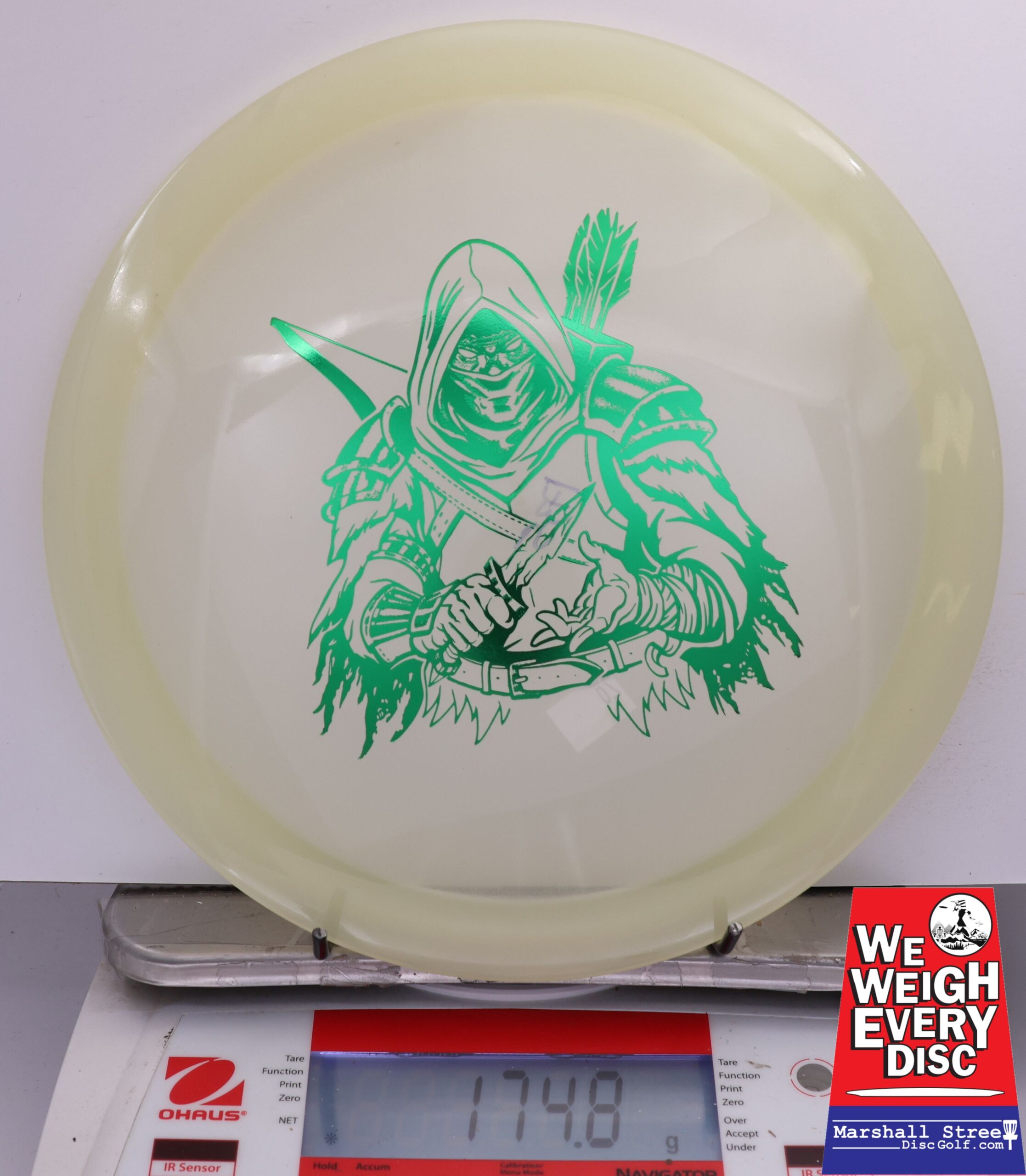 487852 Classic Color Glow Champion Dark Rebel - Fairway Disc (FD) - #07 WhiteGlow, 175