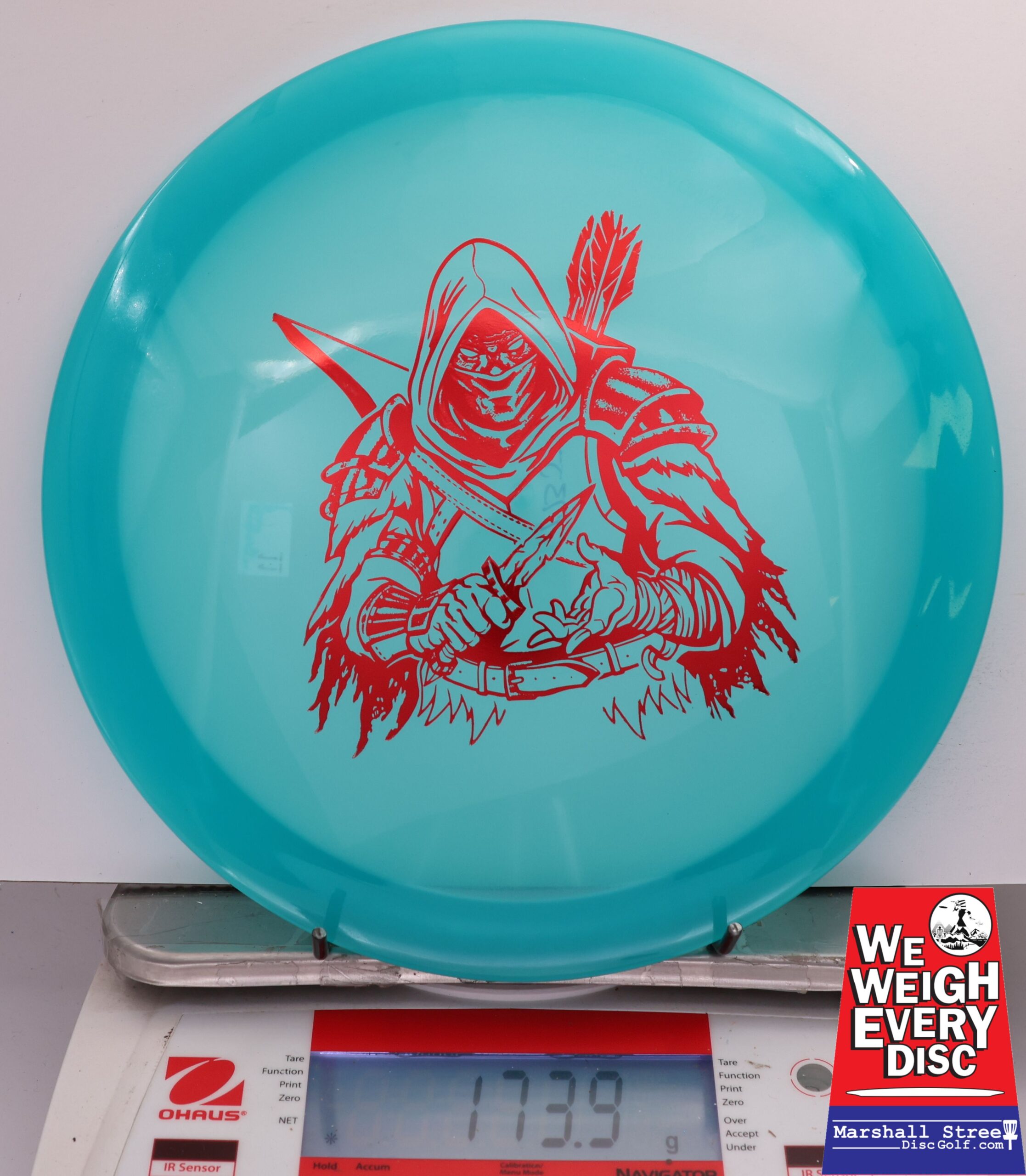 487872 Classic Color Glow Champion Dark Rebel - Fairway Disc (FD) - #11 BlueGlow, 174