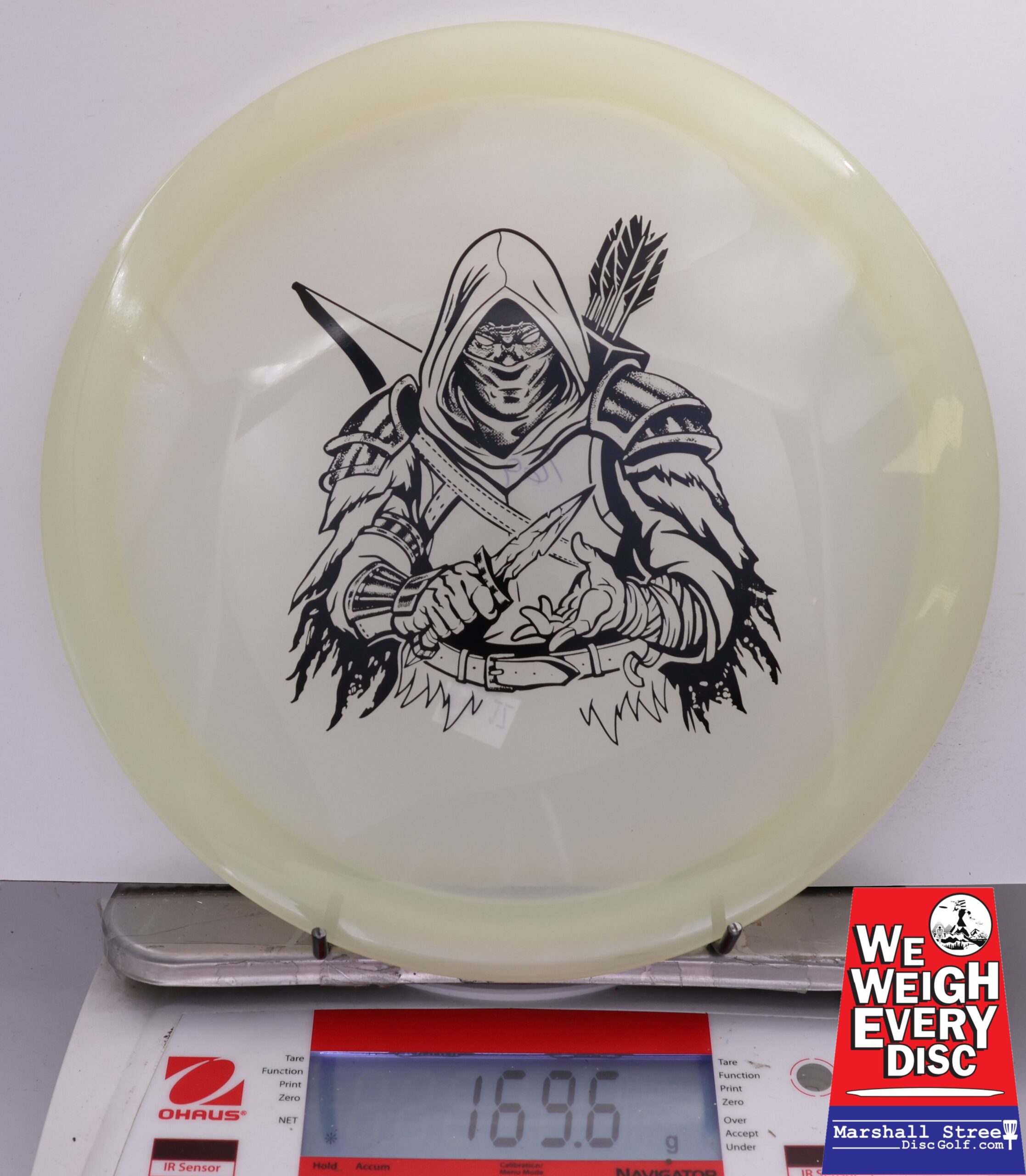 487894 Classic Color Glow Champion Dark Rebel - Fairway Disc (FD) - #17 WhiteGlow, 170