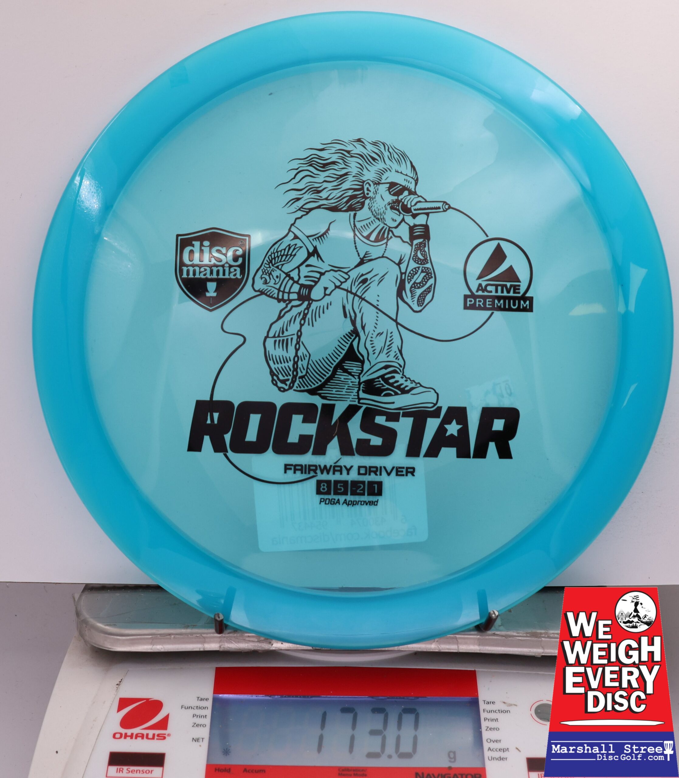487969 Active Premium Rockstar - #10 Blue, 173