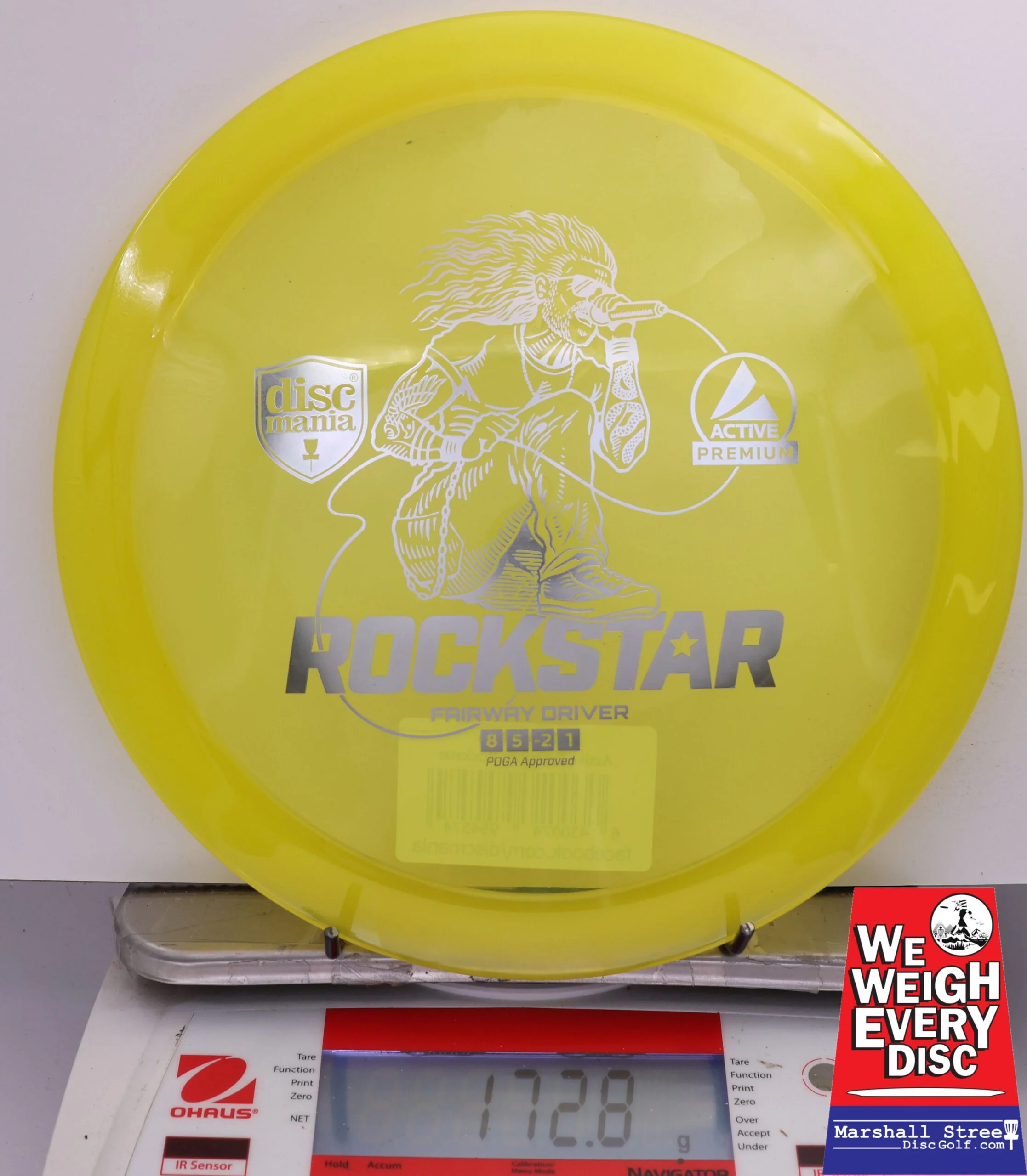 487971 Active Premium Rockstar - #12 Yellow, 173