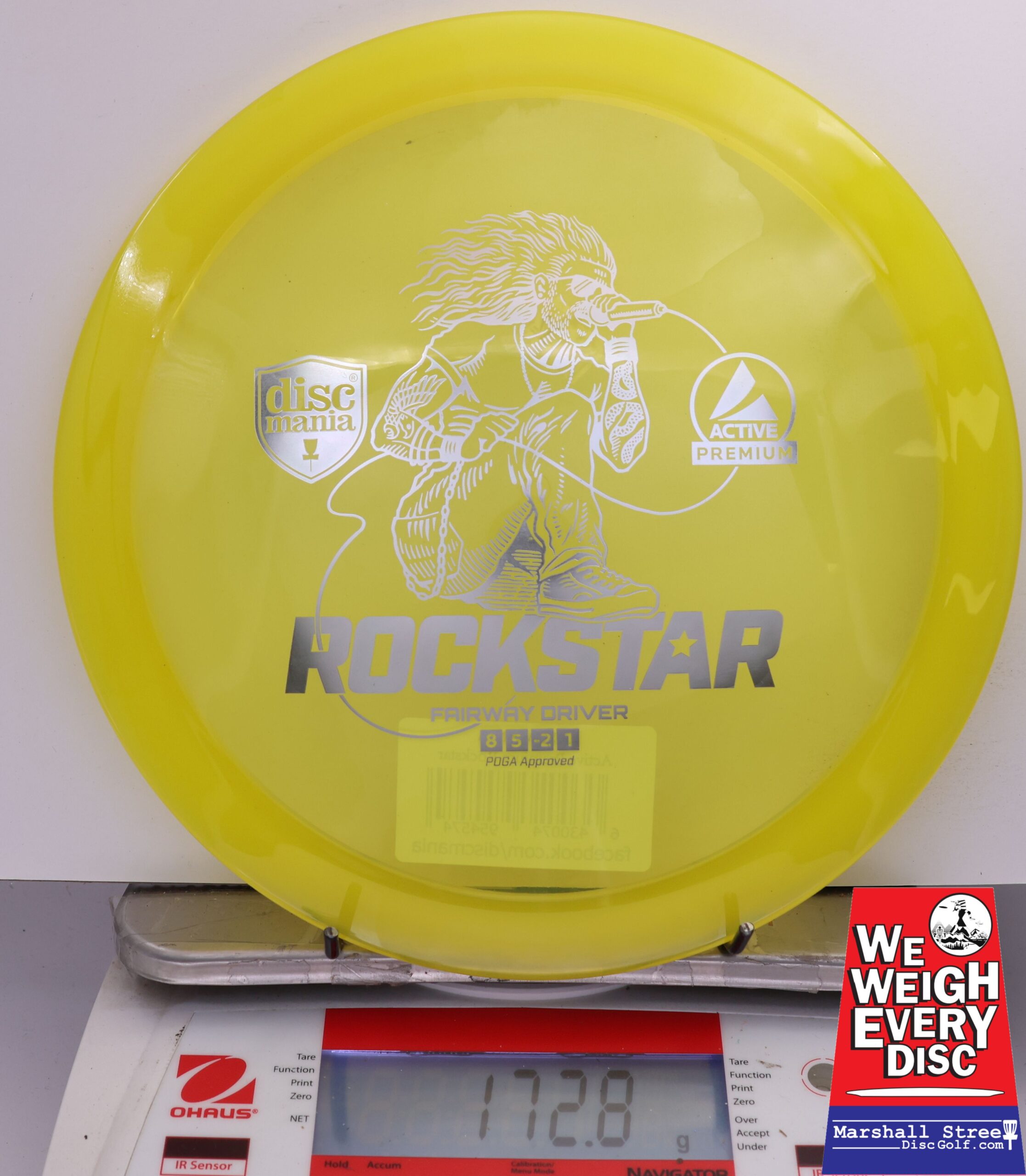 487971 Active Premium Rockstar - #12 Yellow, 173