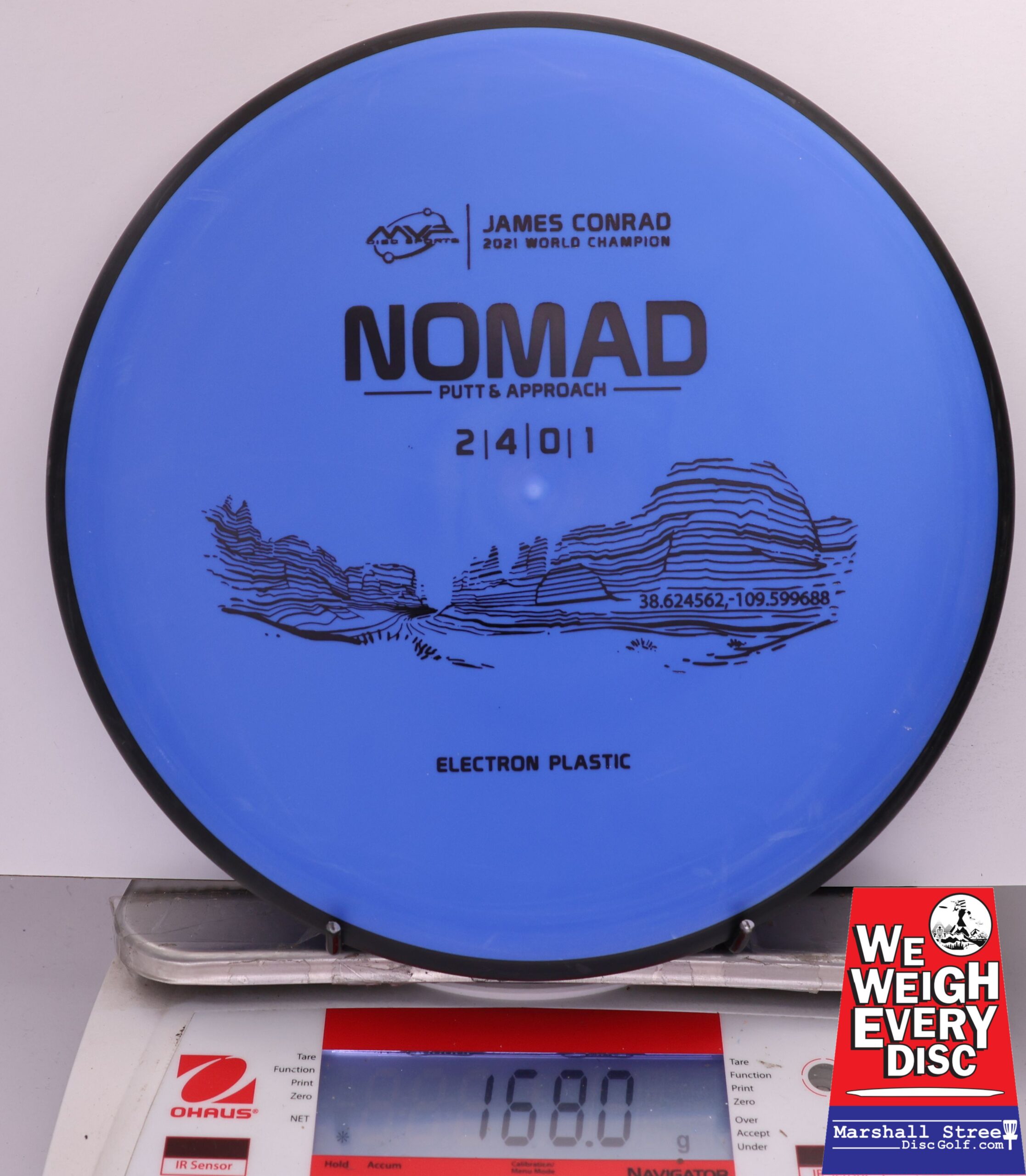 487994 Electron Nomad, James Conrad - #09 Blue, 168