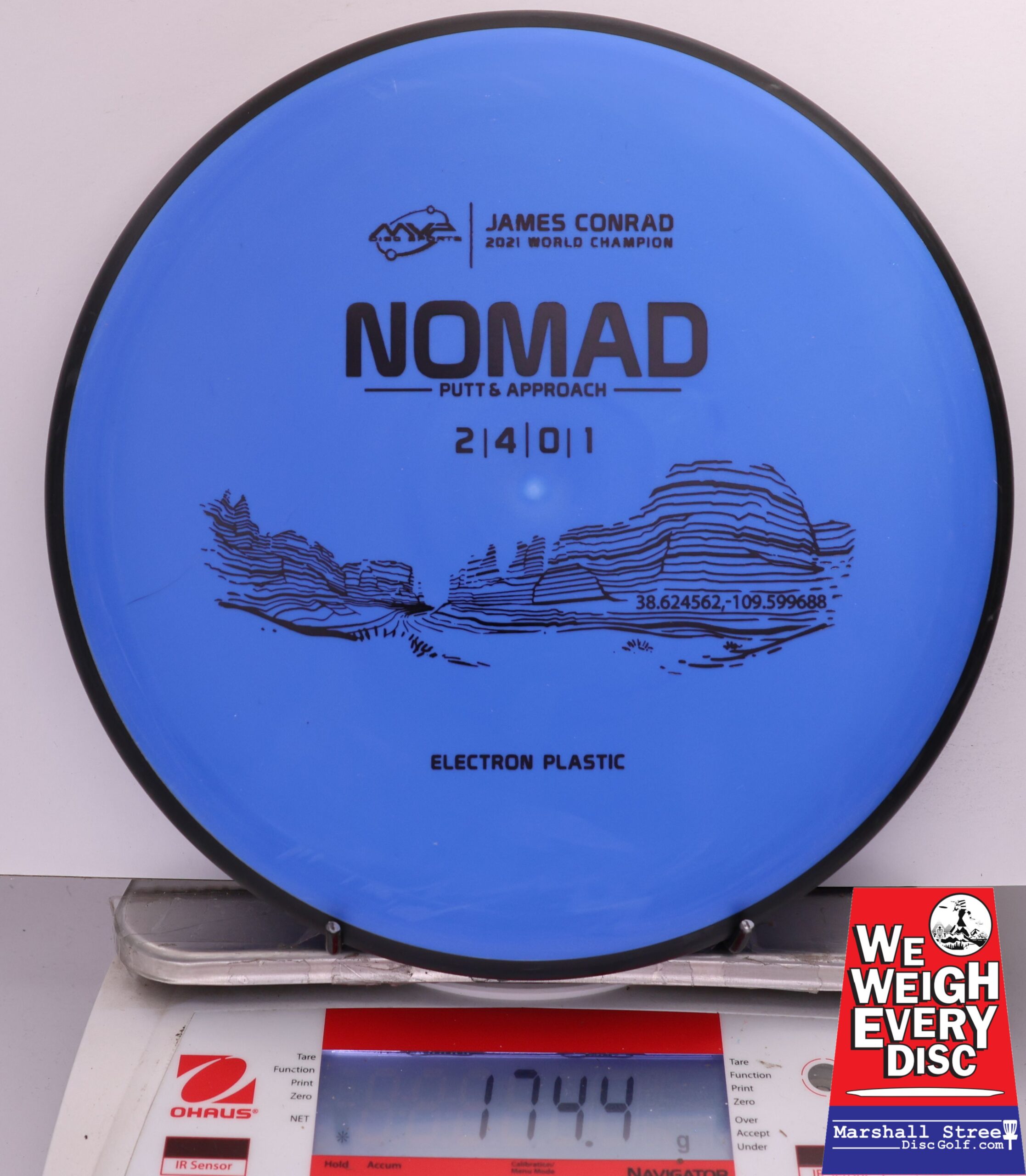 487995 Electron Nomad, James Conrad - #10 Blue, 174