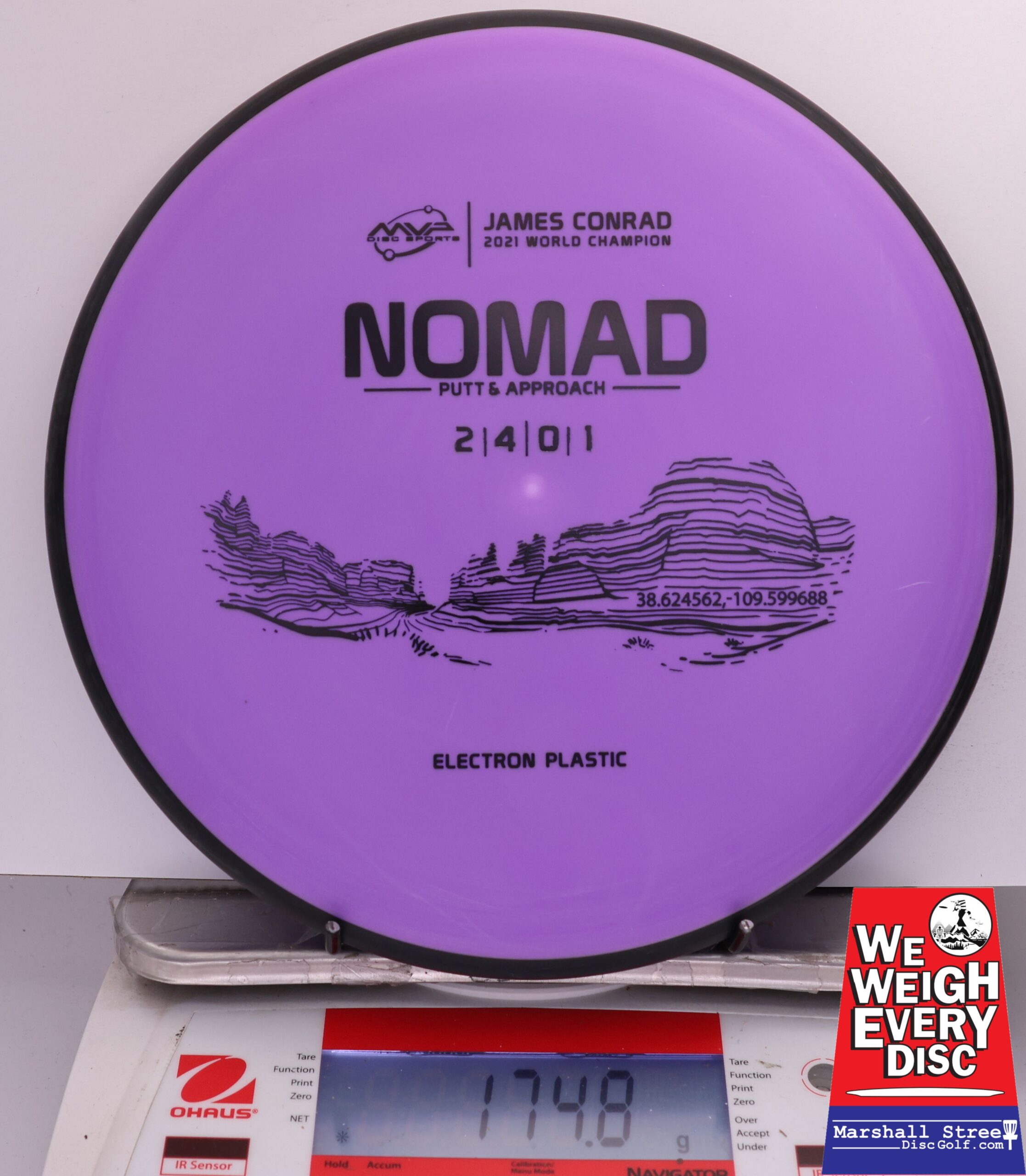 487997 Electron Nomad, James Conrad - #12 Purple, 175