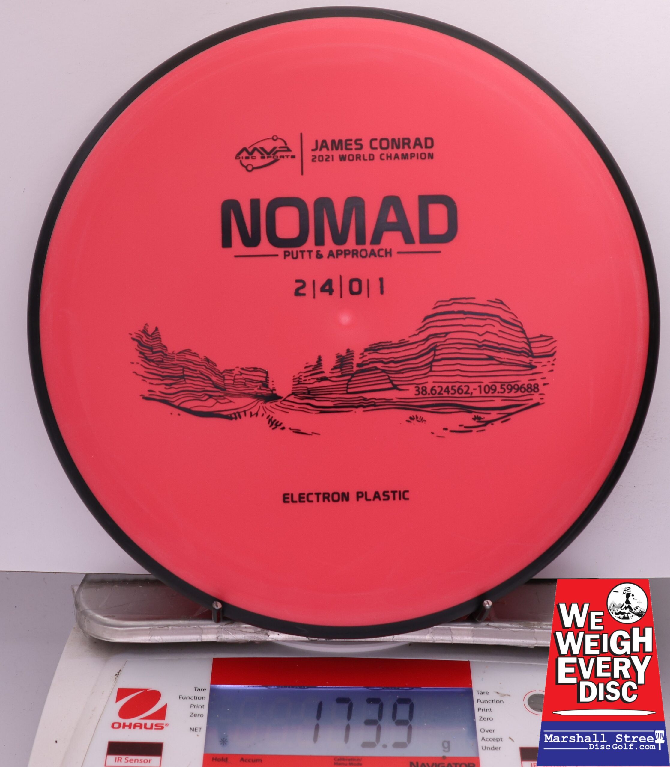 488010 Electron Nomad, James Conrad - #16 Red, 174