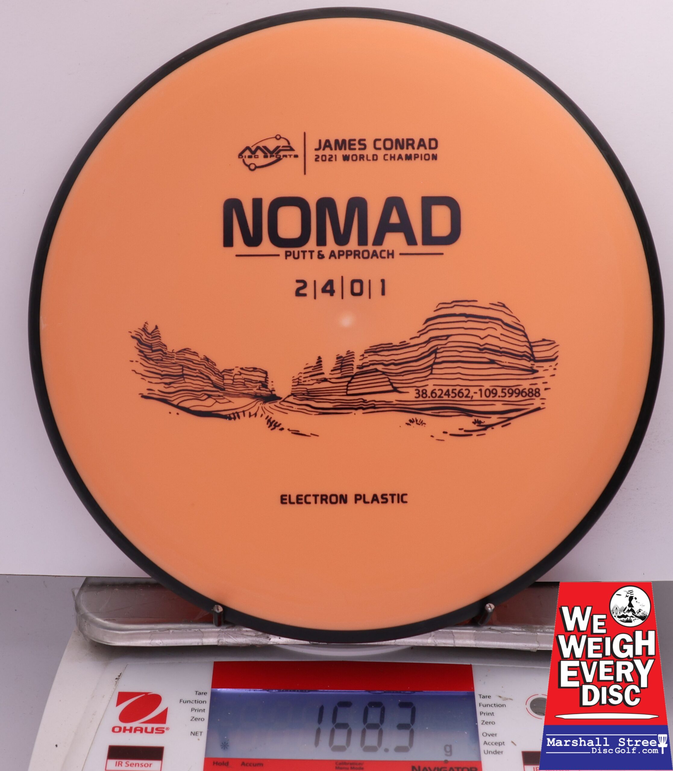 488012 Electron Nomad, James Conrad - #18 Orange, 168