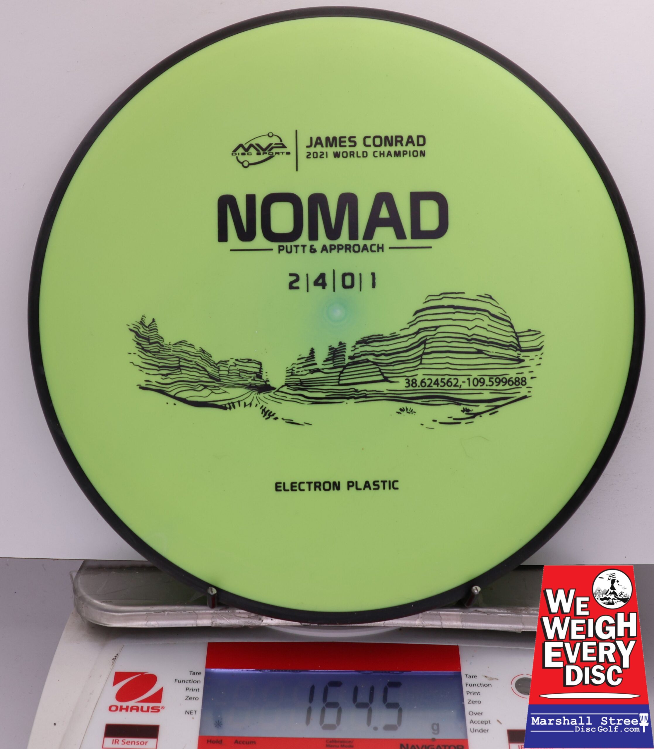 488025 Electron Nomad, James Conrad - #22 LtGreen, 165