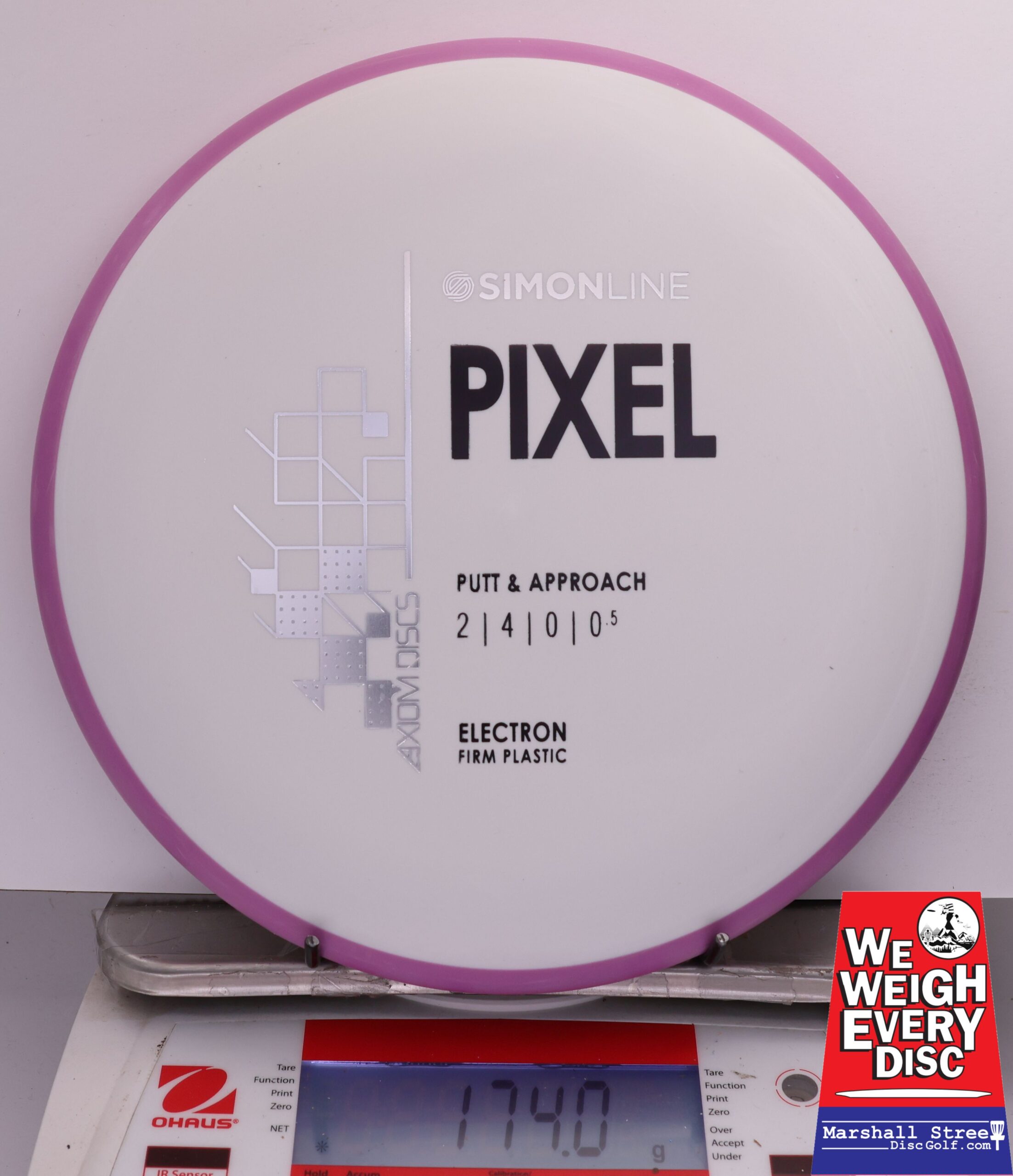 488053 Simon Line Electron Firm Pixel - #18 Purple-White, 174