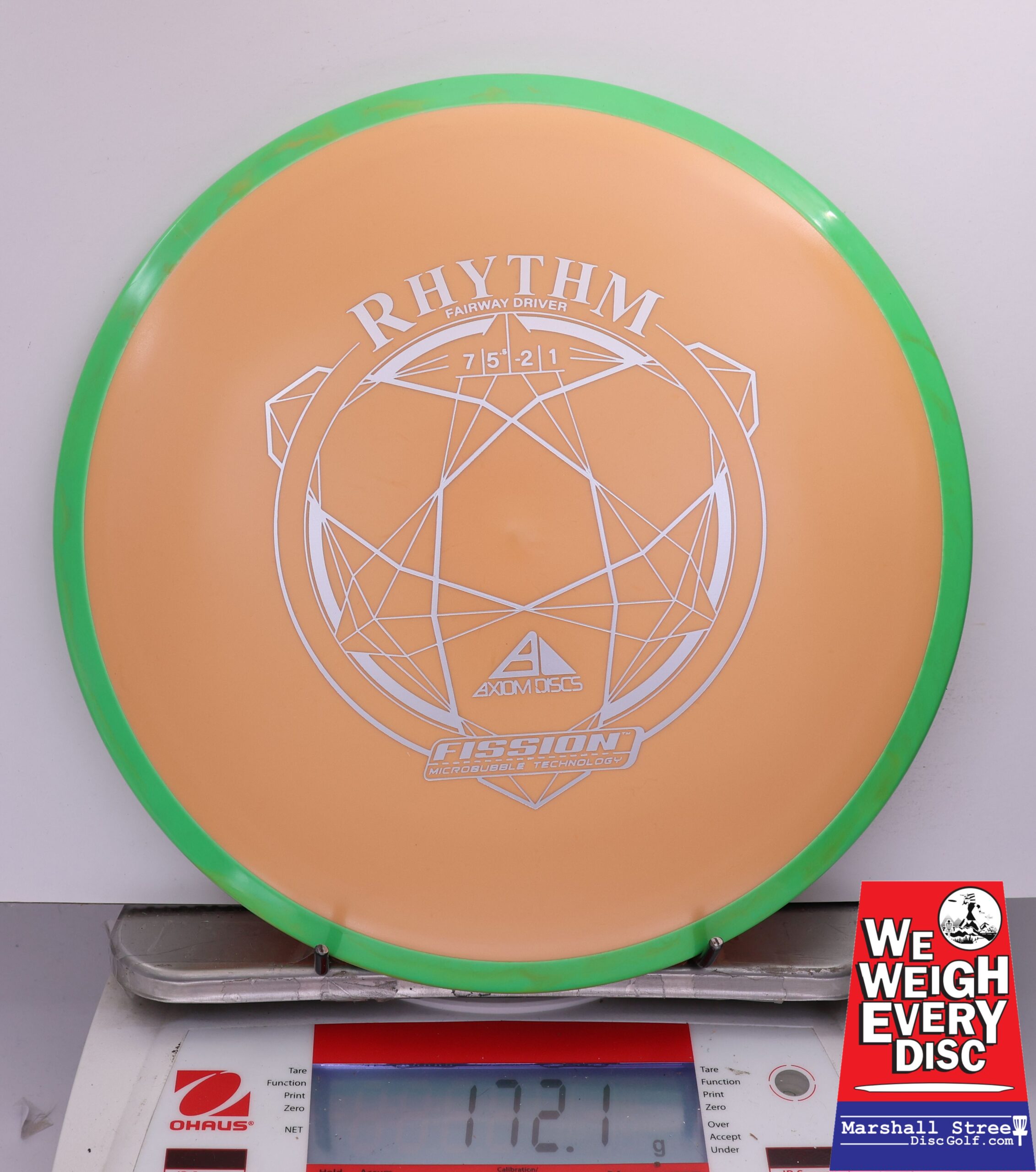 488527 Fission Rhythm - #27 Green-Orange, 172