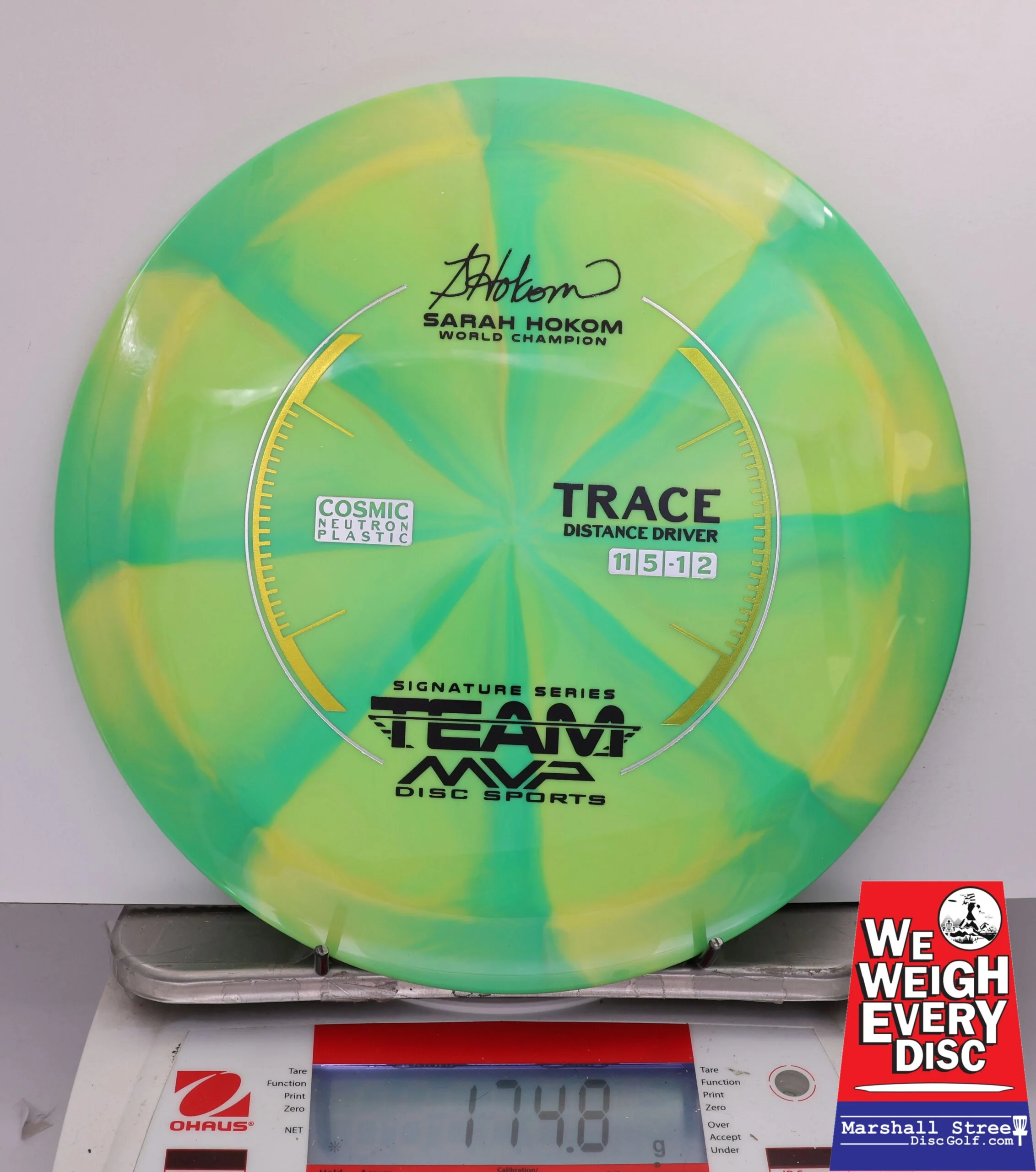 488872 Cosmic Neutron Trace, Sarah Hokom - #13 GreenYellow, 175