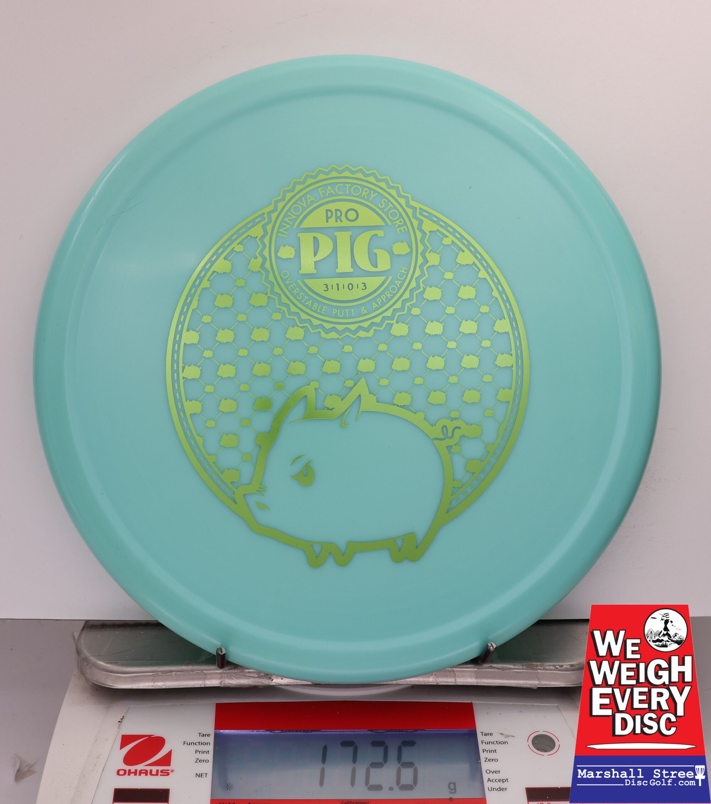 488893 Classic Glow Pro Pig, Stiff - #02 LtBlue, 173