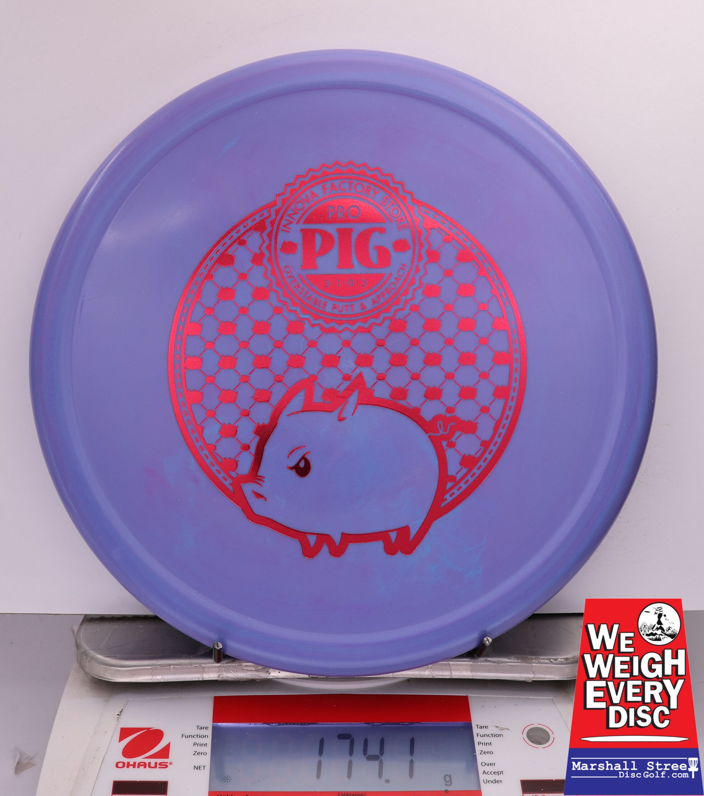 488899 Classic Glow Pro Pig, Stiff - #06 Purple, 174