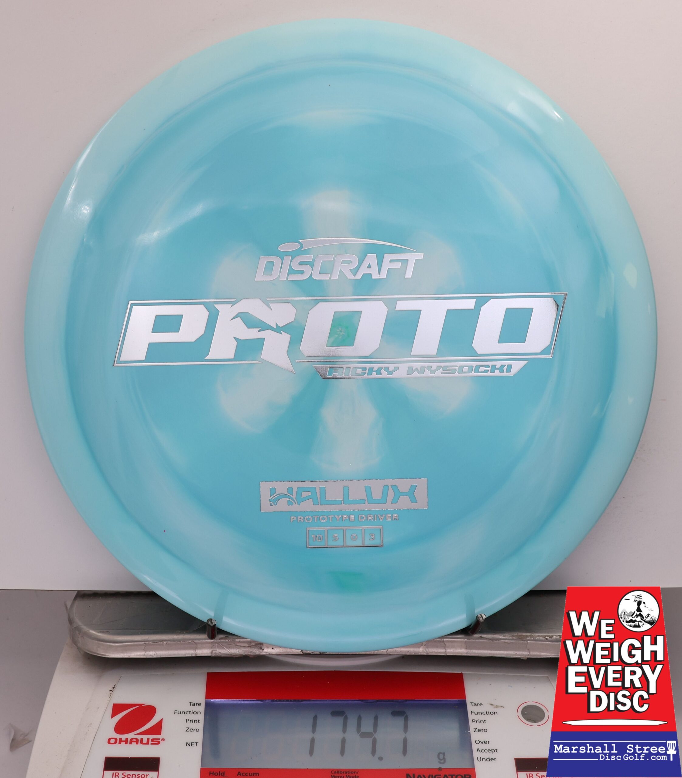 489843 Prototype Hallux, Ricky Wysocki - #08 LtBlue, 175