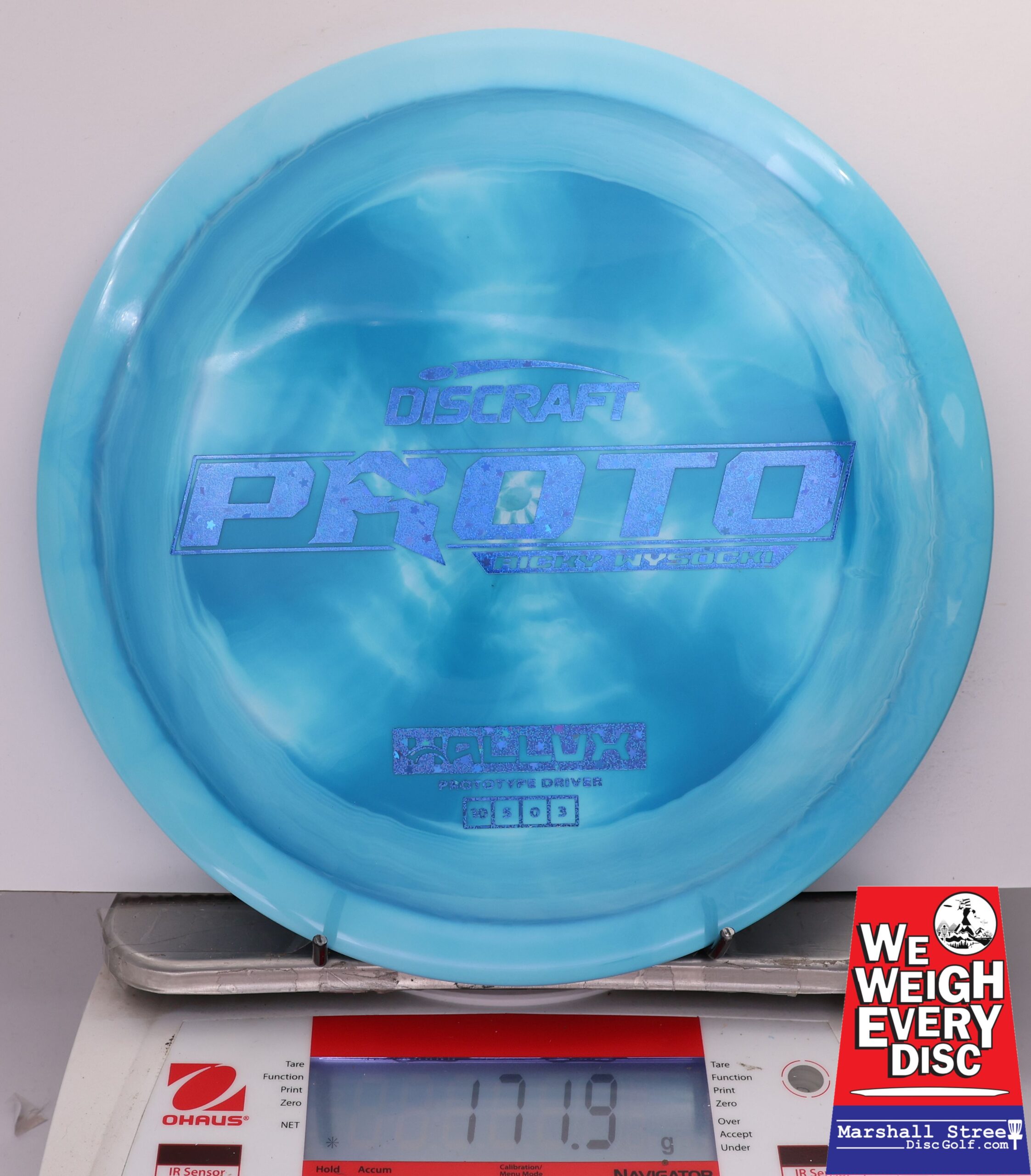 489844 Prototype Hallux, Ricky Wysocki - #09 Blue, 172