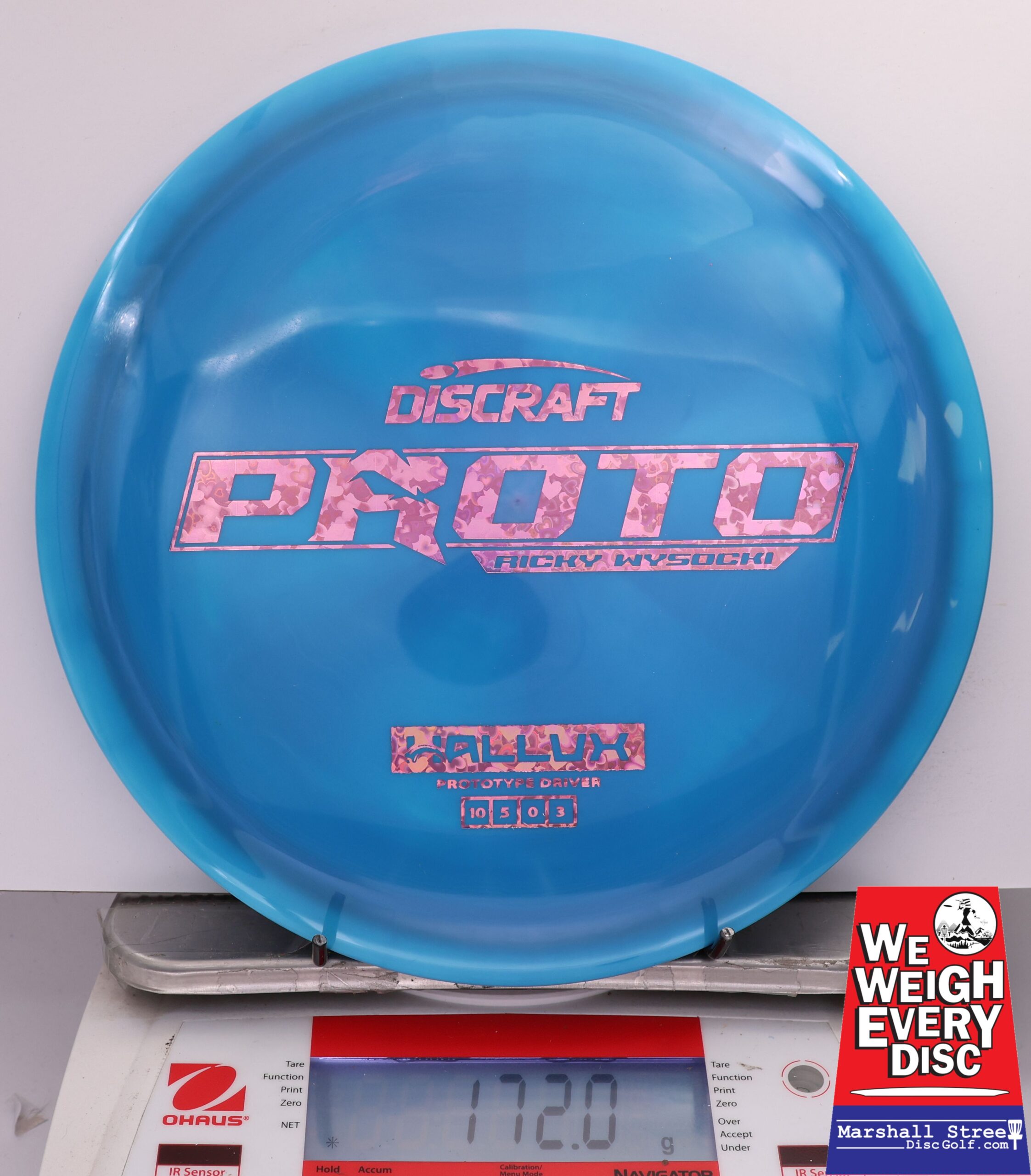 489921 Prototype Hallux, Ricky Wysocki - #13 Blue, 172