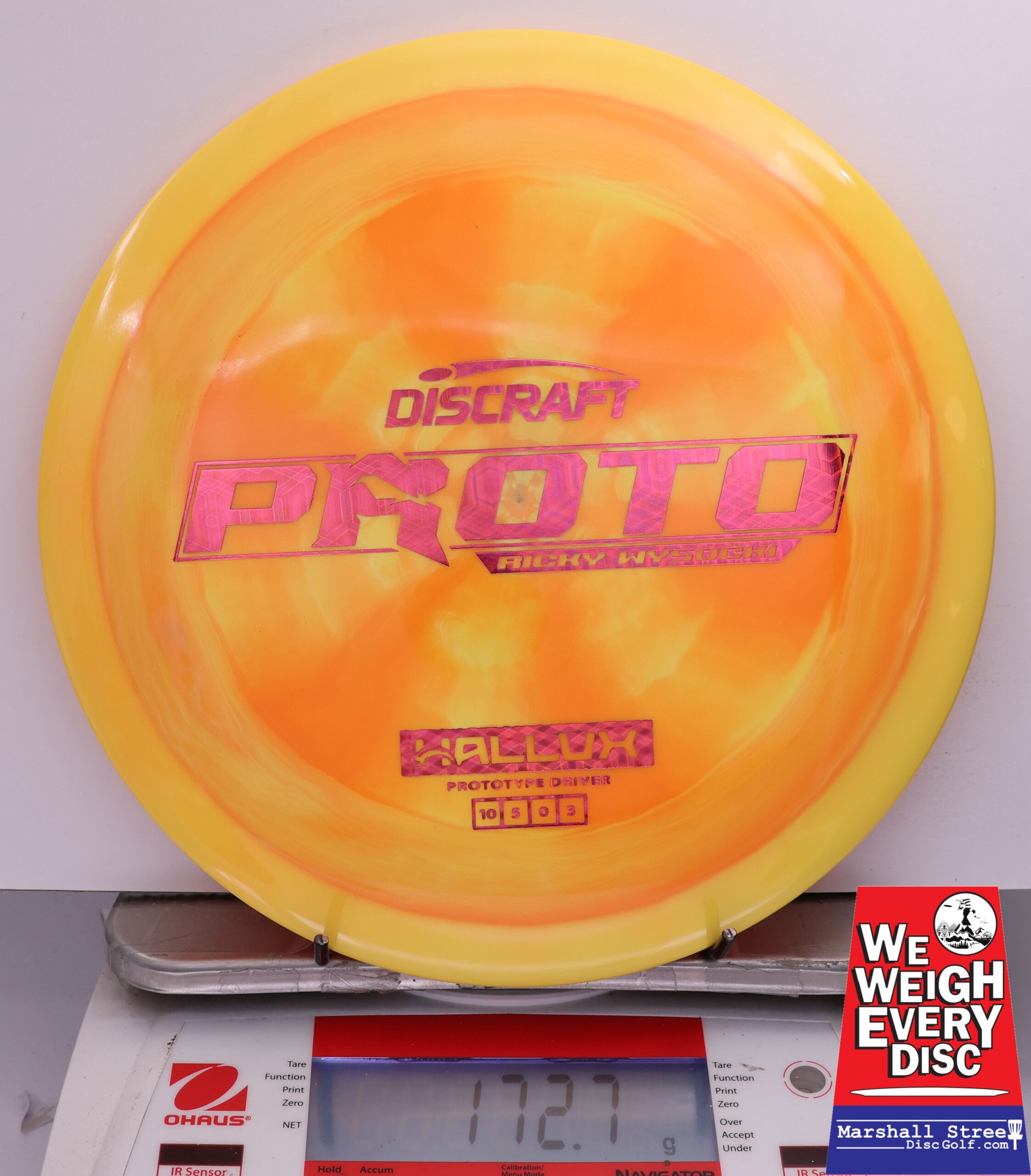 490312 Prototype Hallux, Ricky Wysocki - #39 Orange, 173