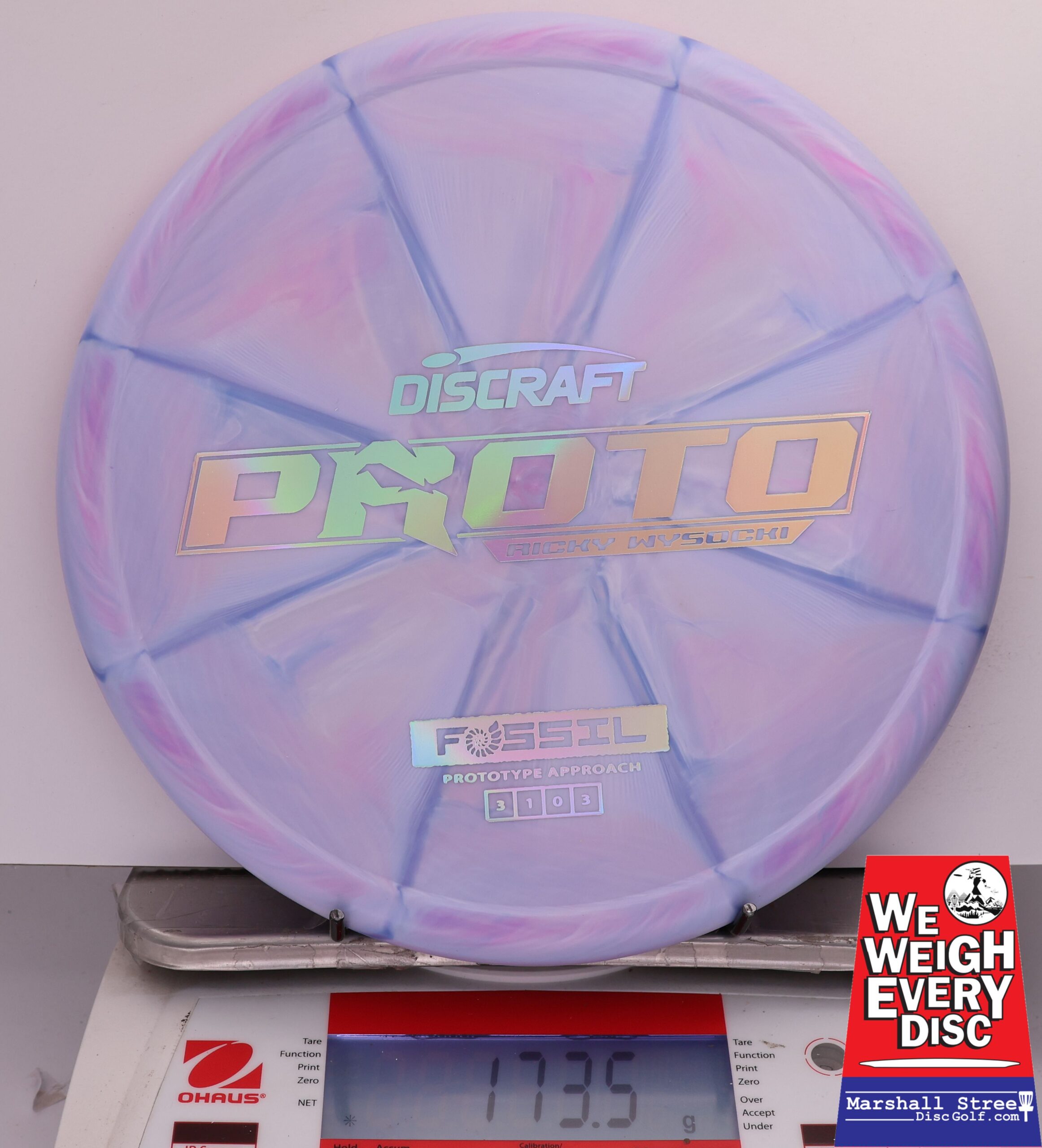 491014 Prototype Fossil, Ricky Wysocki - #04 LtPurple, 174