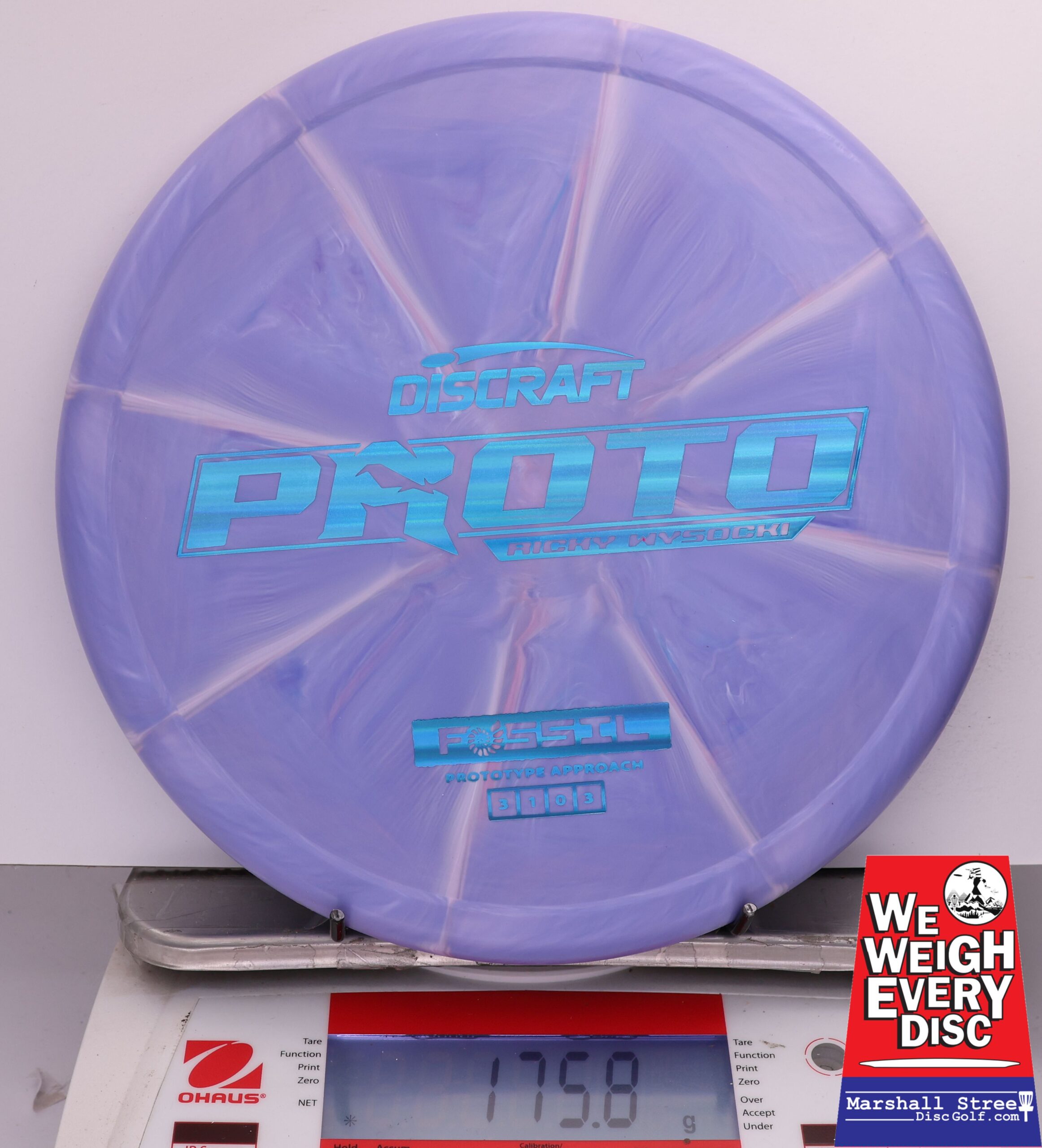 491092 Prototype Fossil, Ricky Wysocki - #09 LtPurple, 176