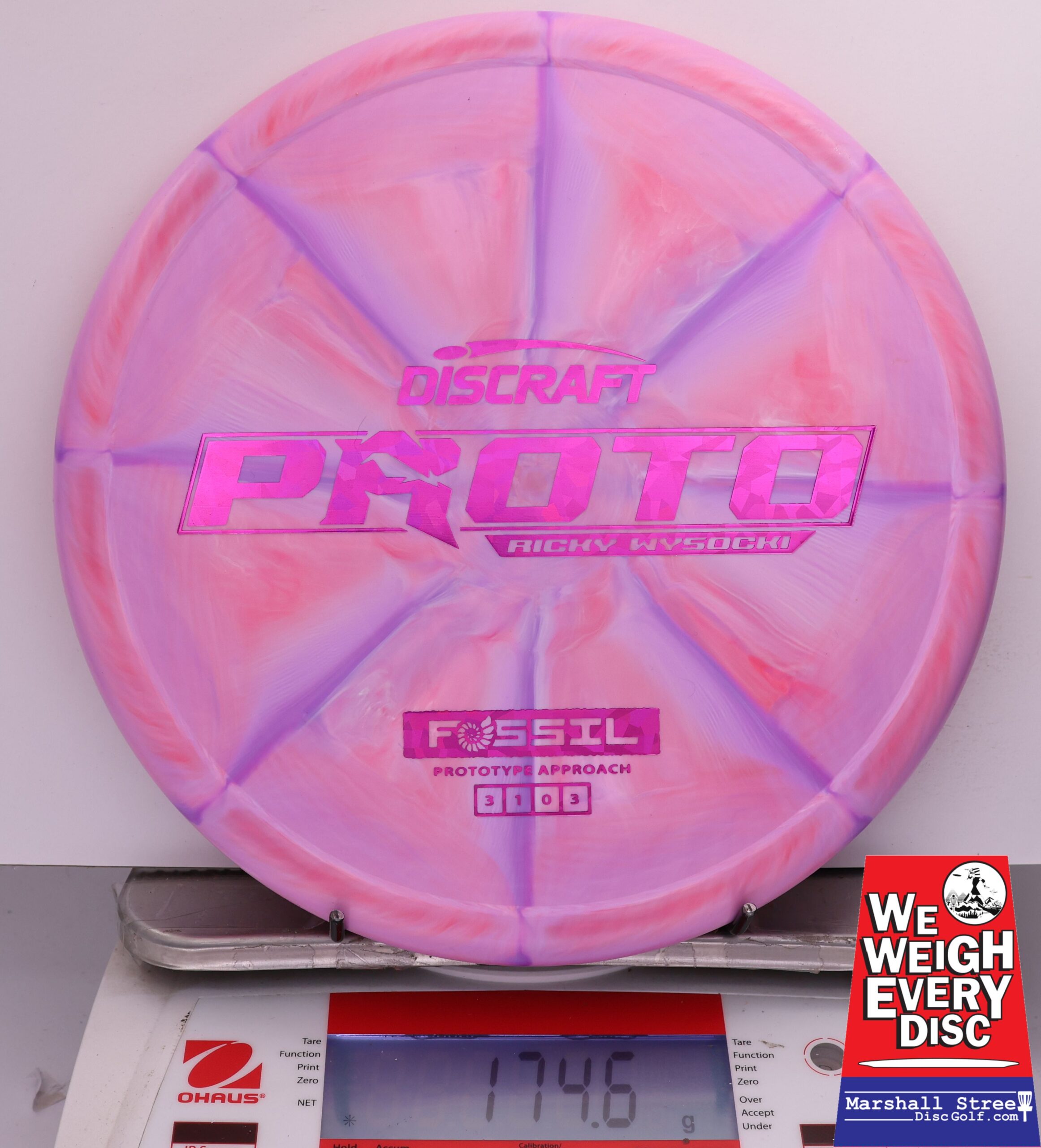 491247 Prototype Fossil, Ricky Wysocki - #18 Pink, 175