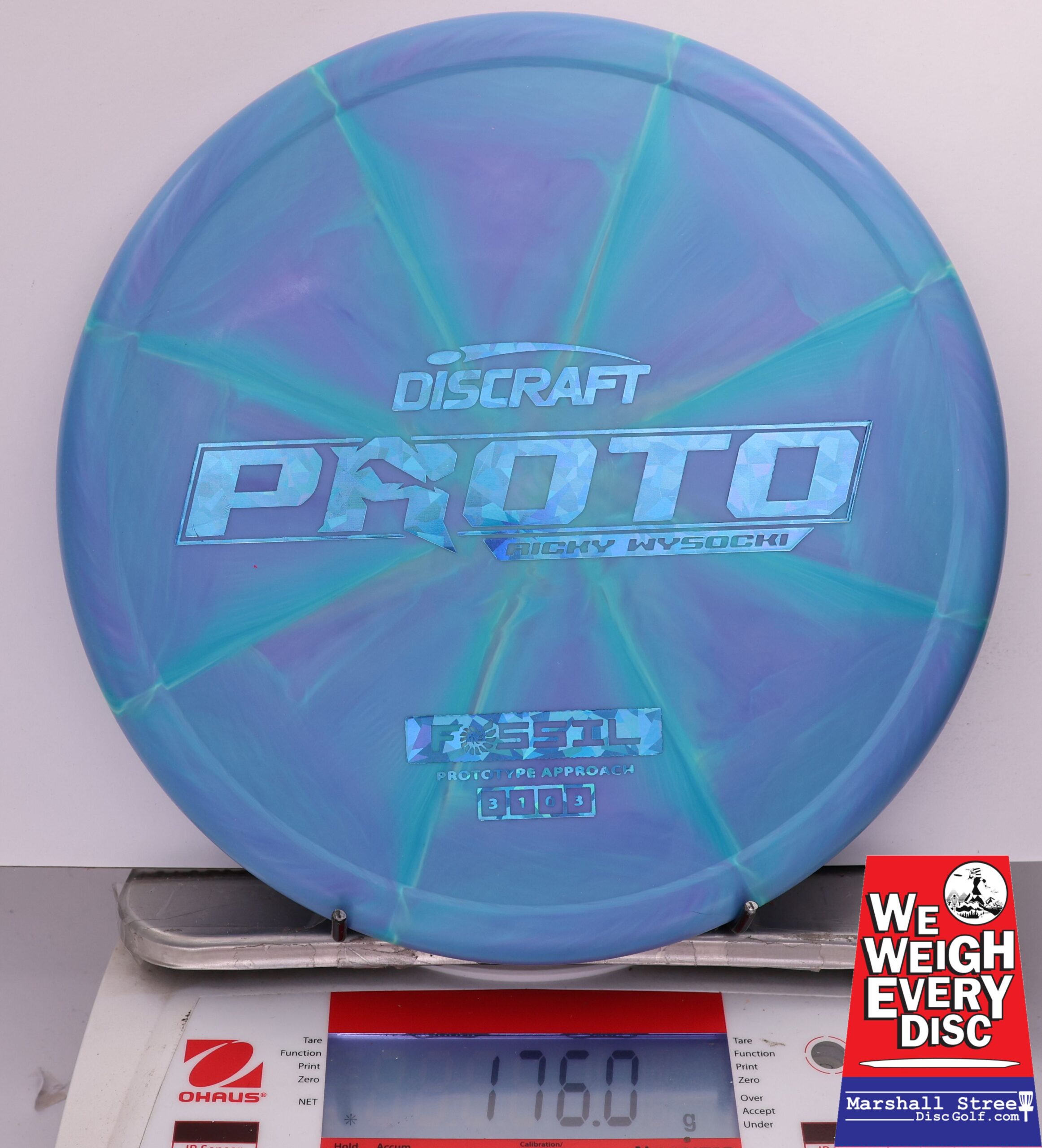 491562 Prototype Fossil, Ricky Wysocki - #41 Blue, 176