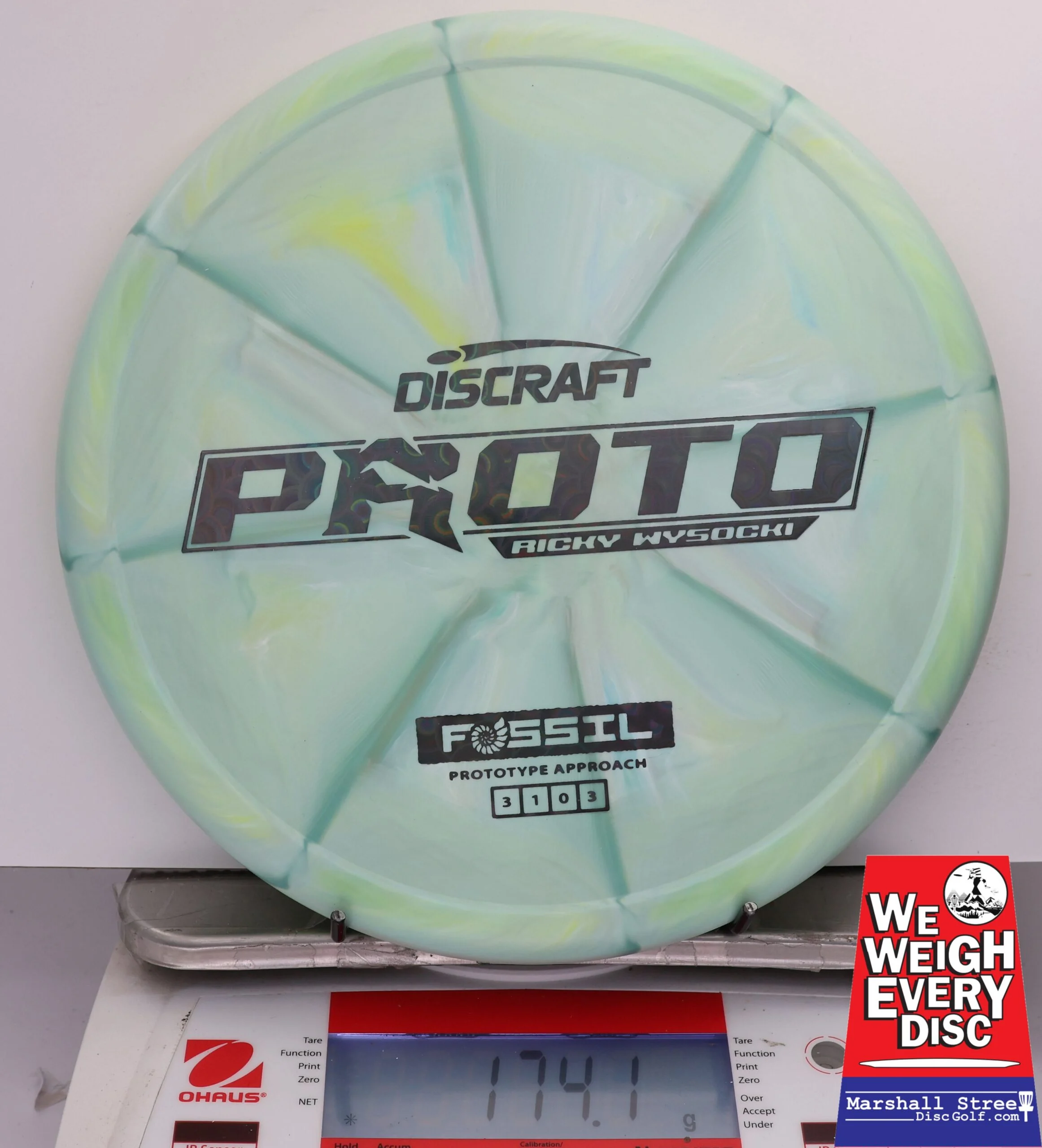 491795 Prototype Fossil, Ricky Wysocki - #55 LtGreen, 174