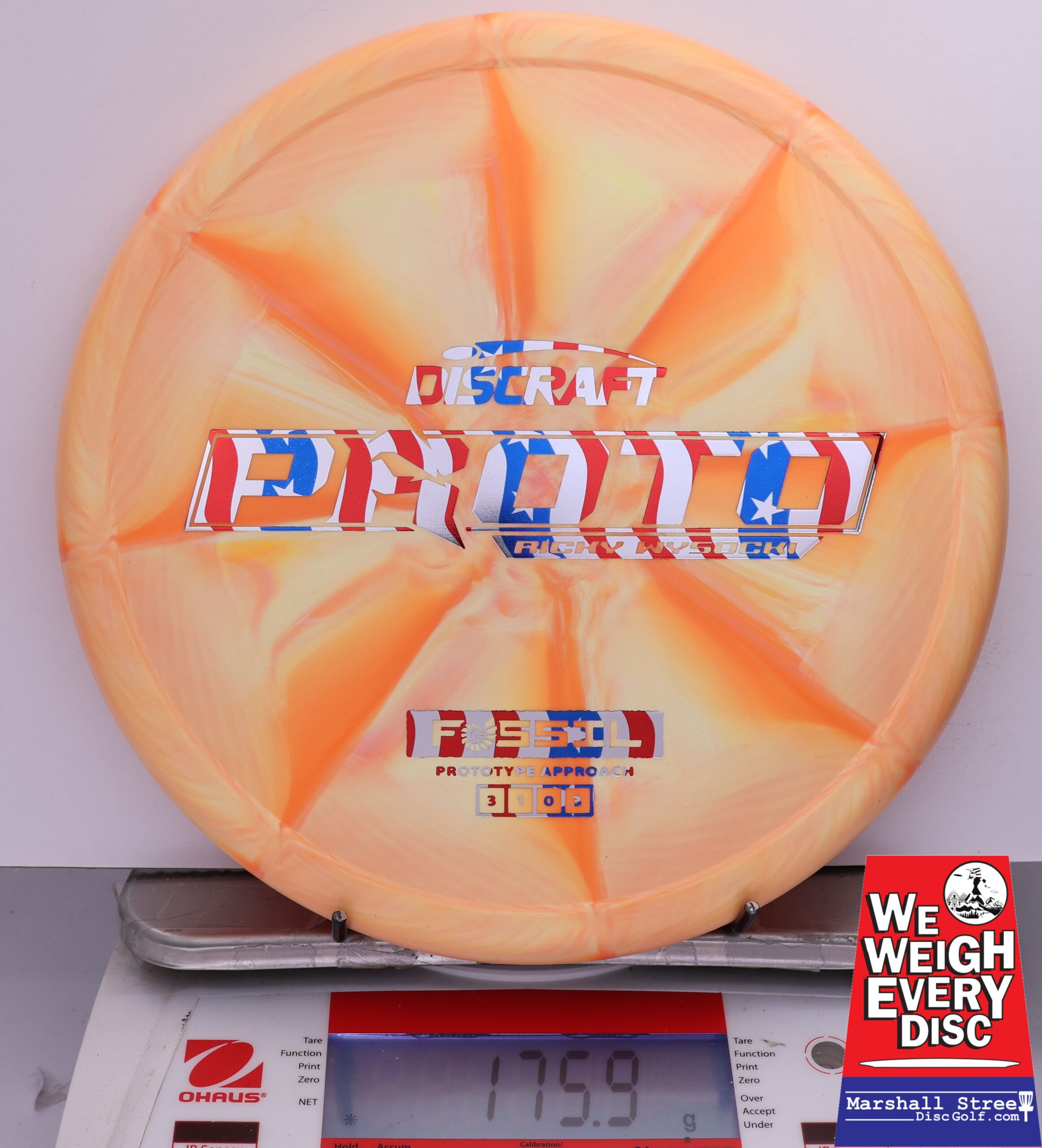 491872 Prototype Fossil, Ricky Wysocki - #59 LtOrange, 176