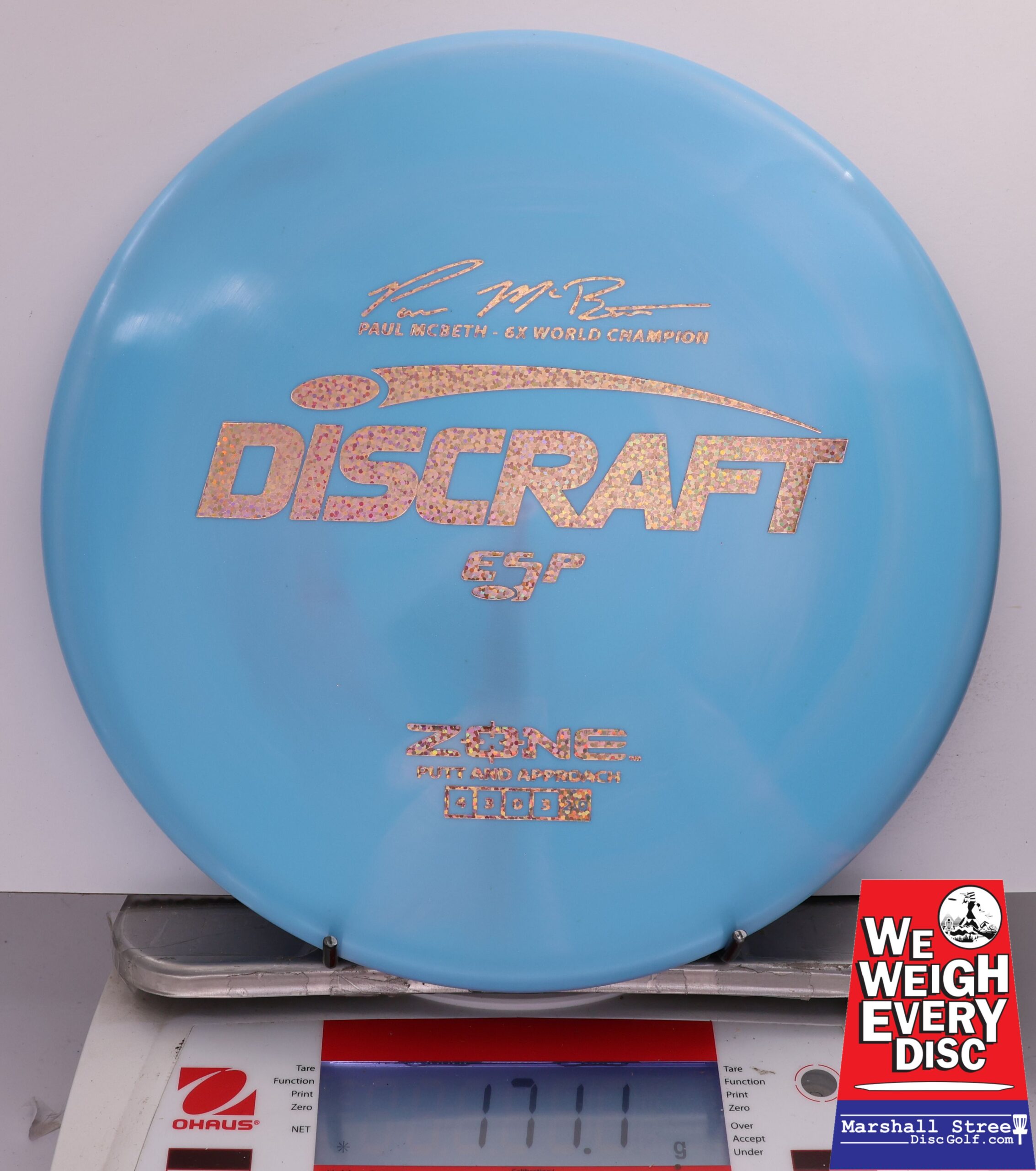 493064 ESP Zone, Paul McBeth 6X - #749 LtBlue, 171