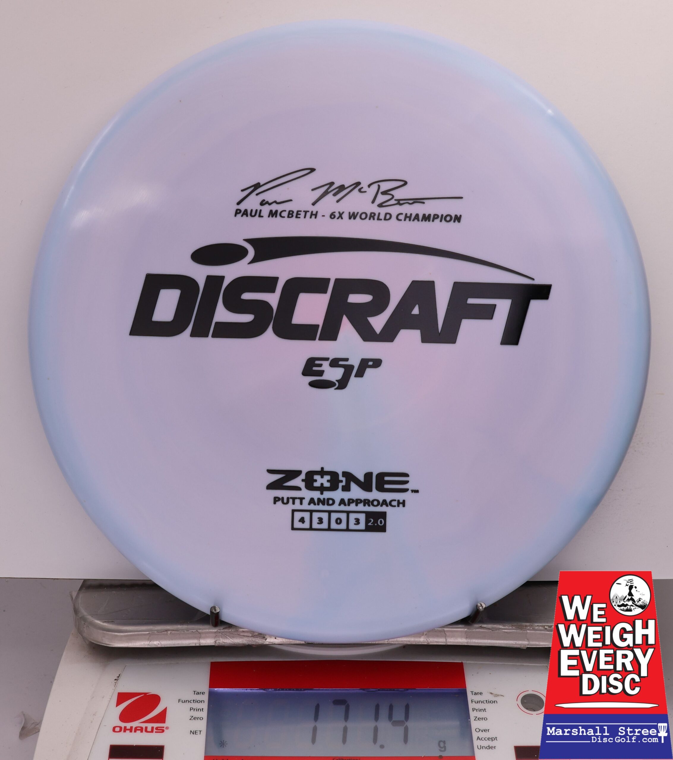 493065 ESP Zone, Paul McBeth 6X - #750 BrlyPurple, 171