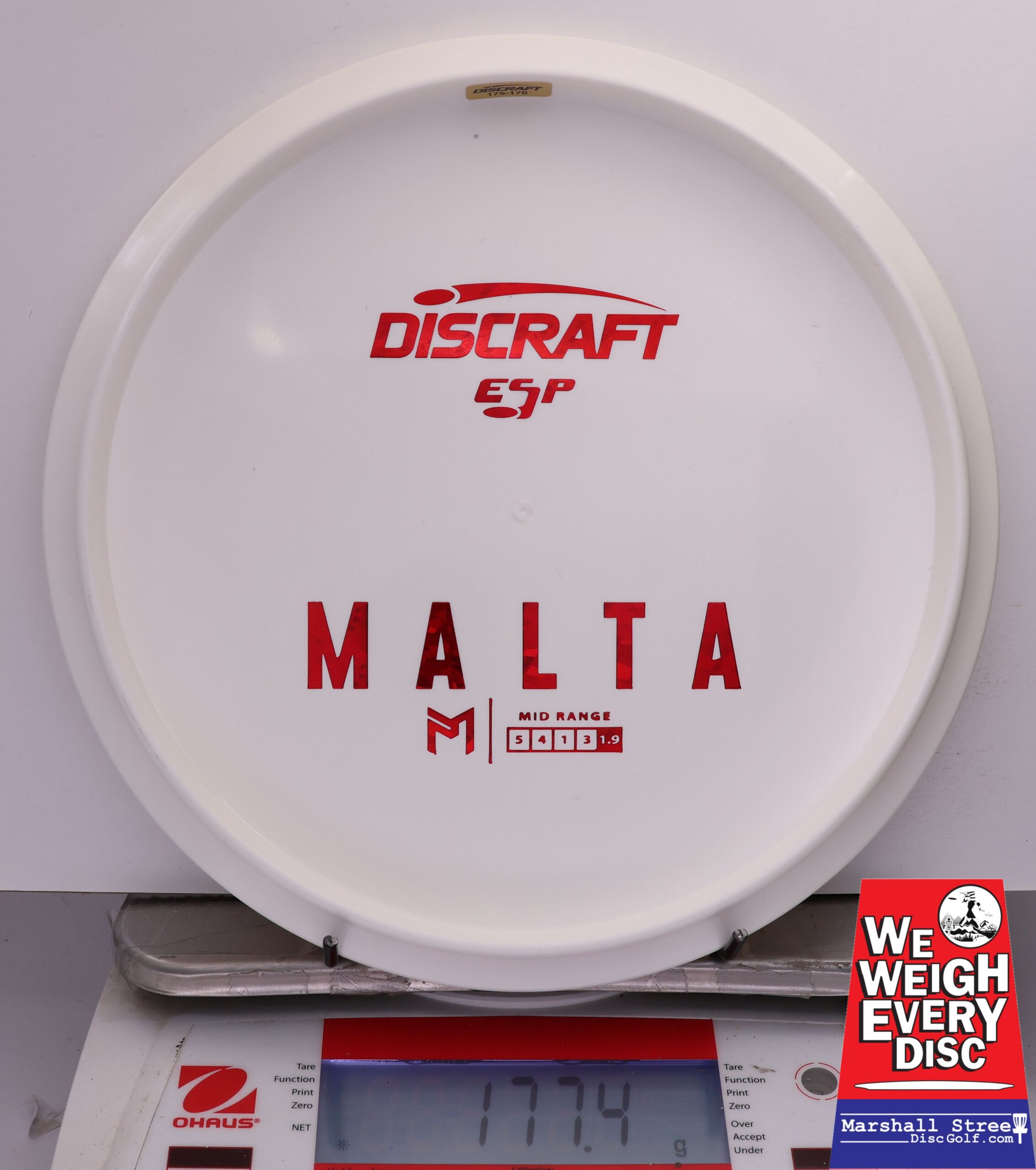 493381 ESP Malta, Paul McBeth - Bottom Stamp - #746 White, 177