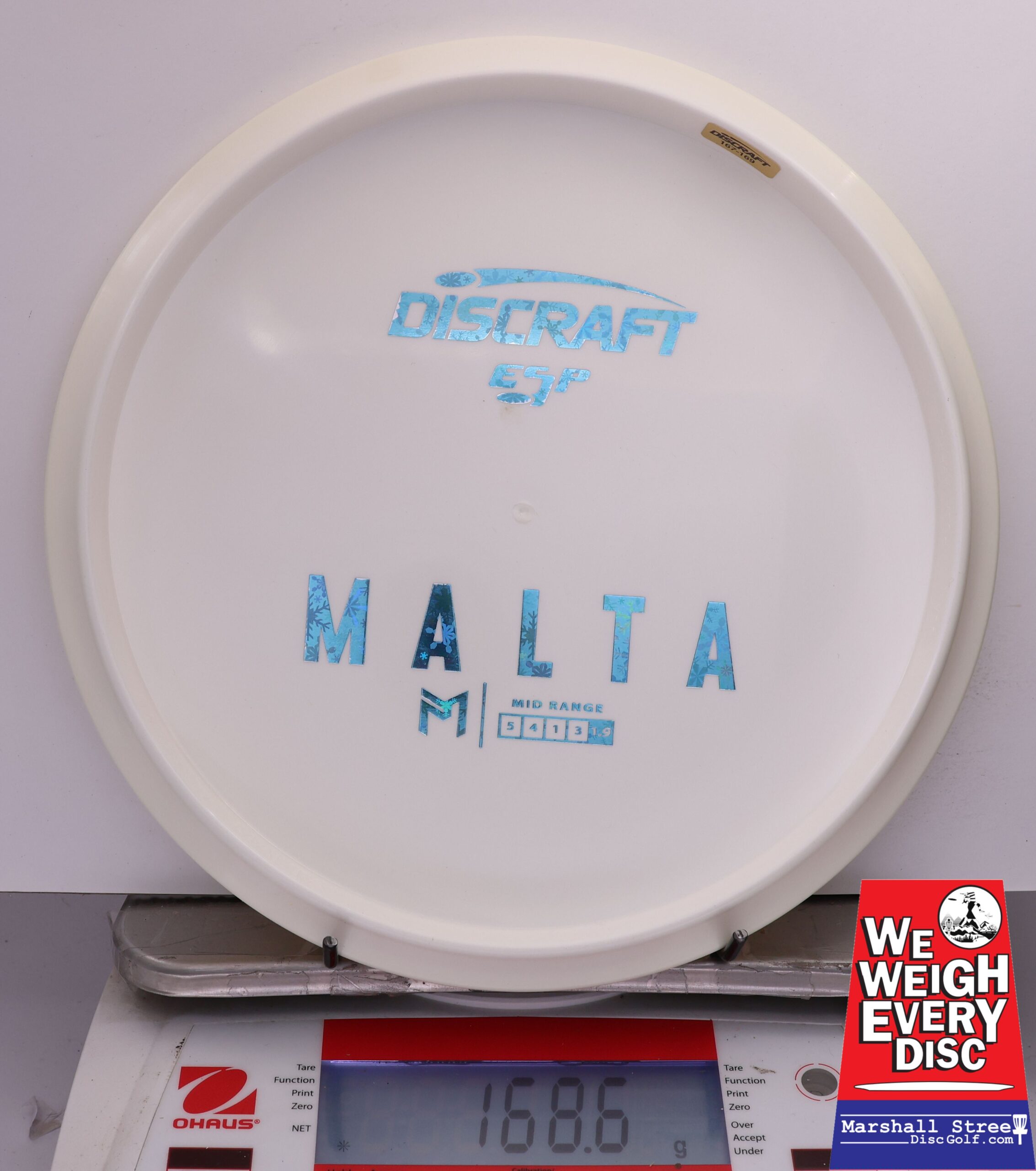 493383 ESP Malta, Paul McBeth - Bottom Stamp - #748 White, 169