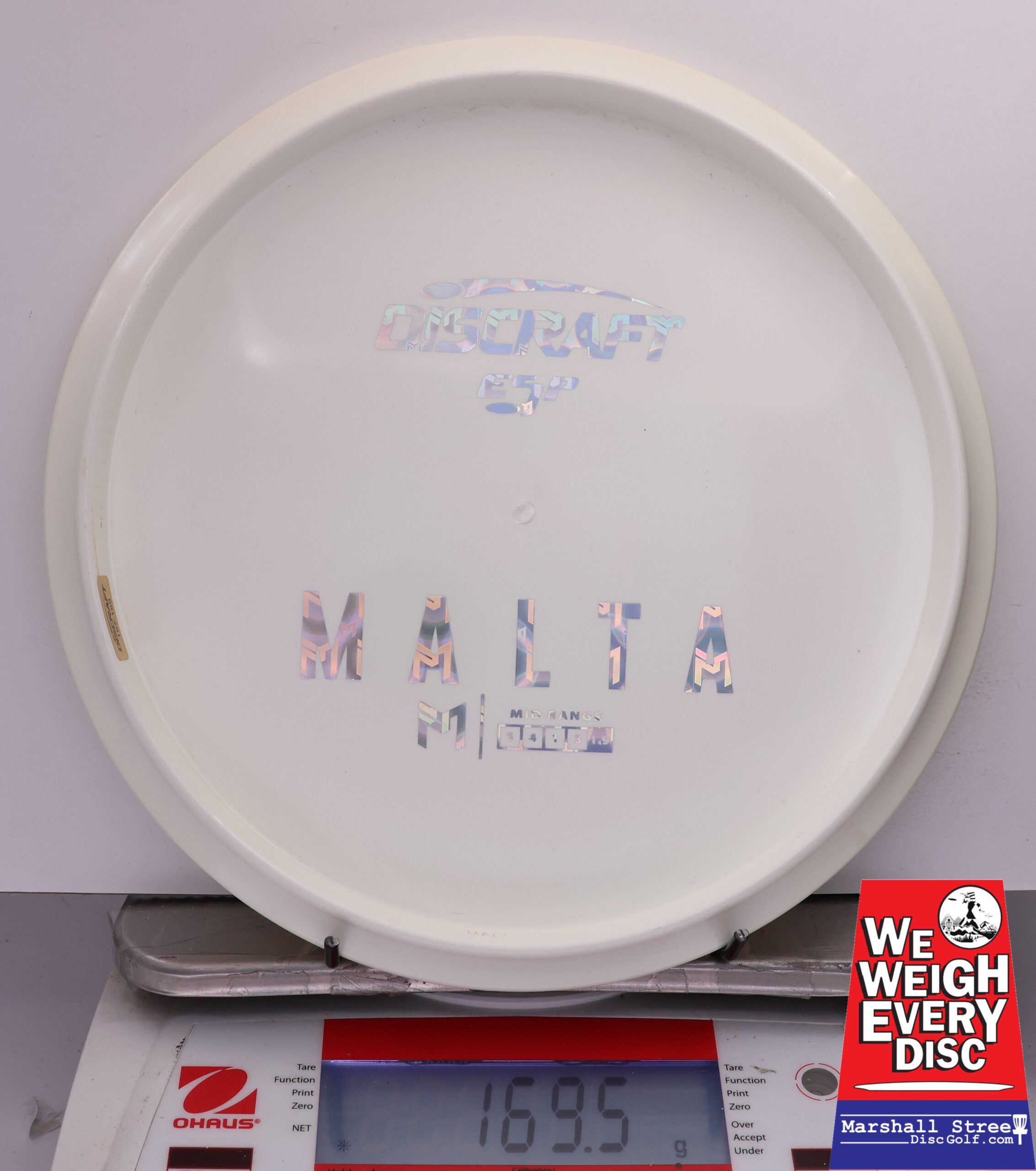 493385 ESP Malta, Paul McBeth - Bottom Stamp - #750 White, 170