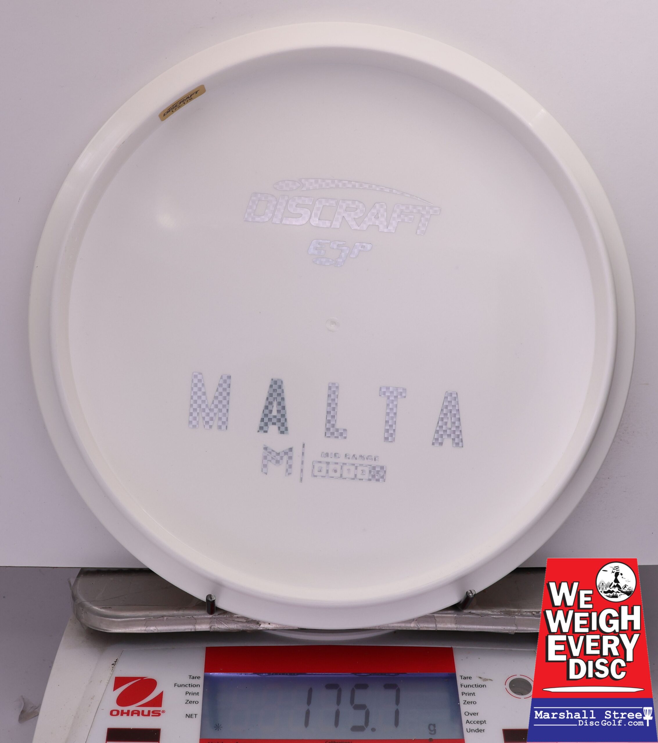 493387 ESP Malta, Paul McBeth - Bottom Stamp - #751 White, 176