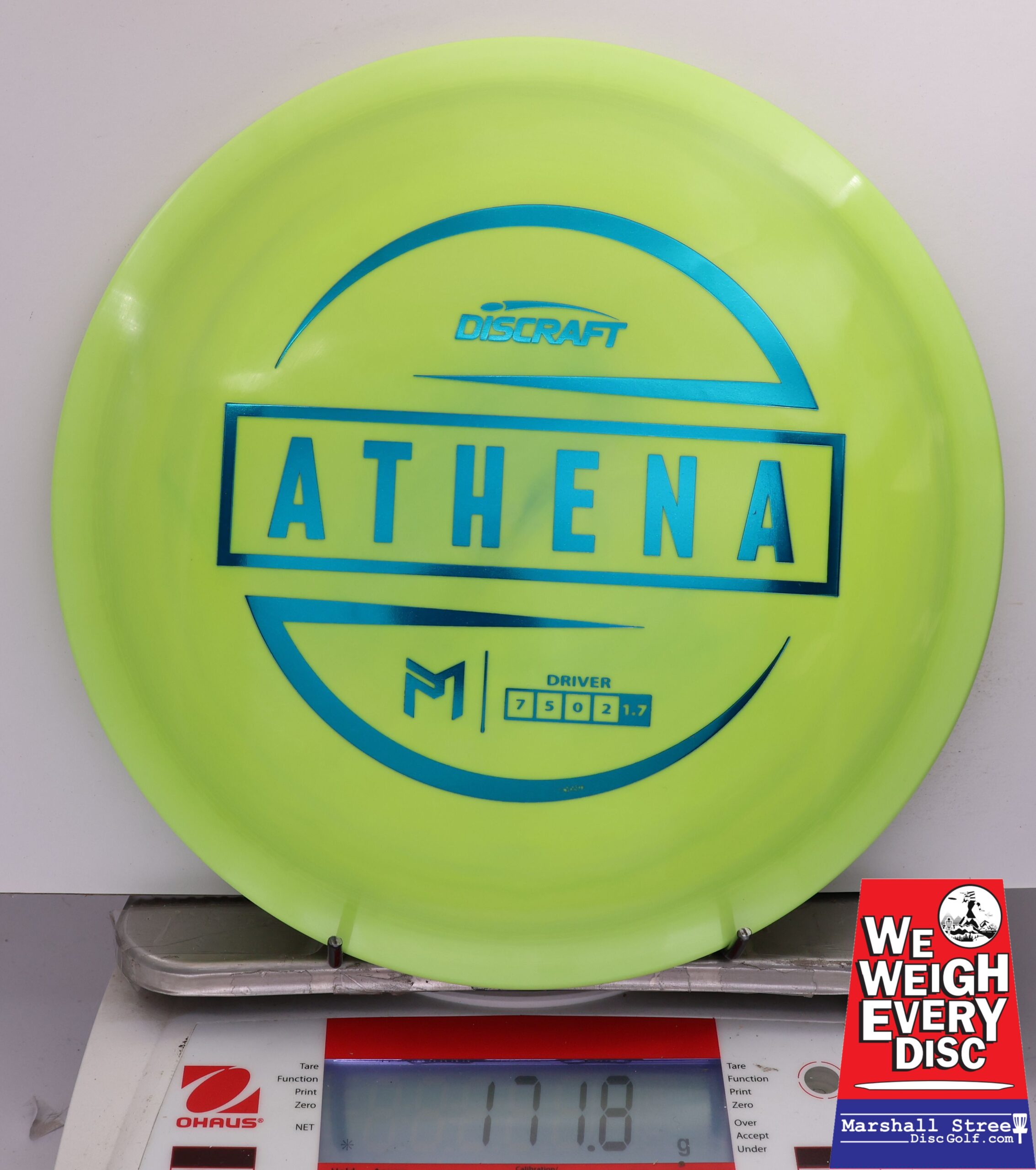 493598 ESP Athena, Paul McBeth - #749 LtGreen, 172