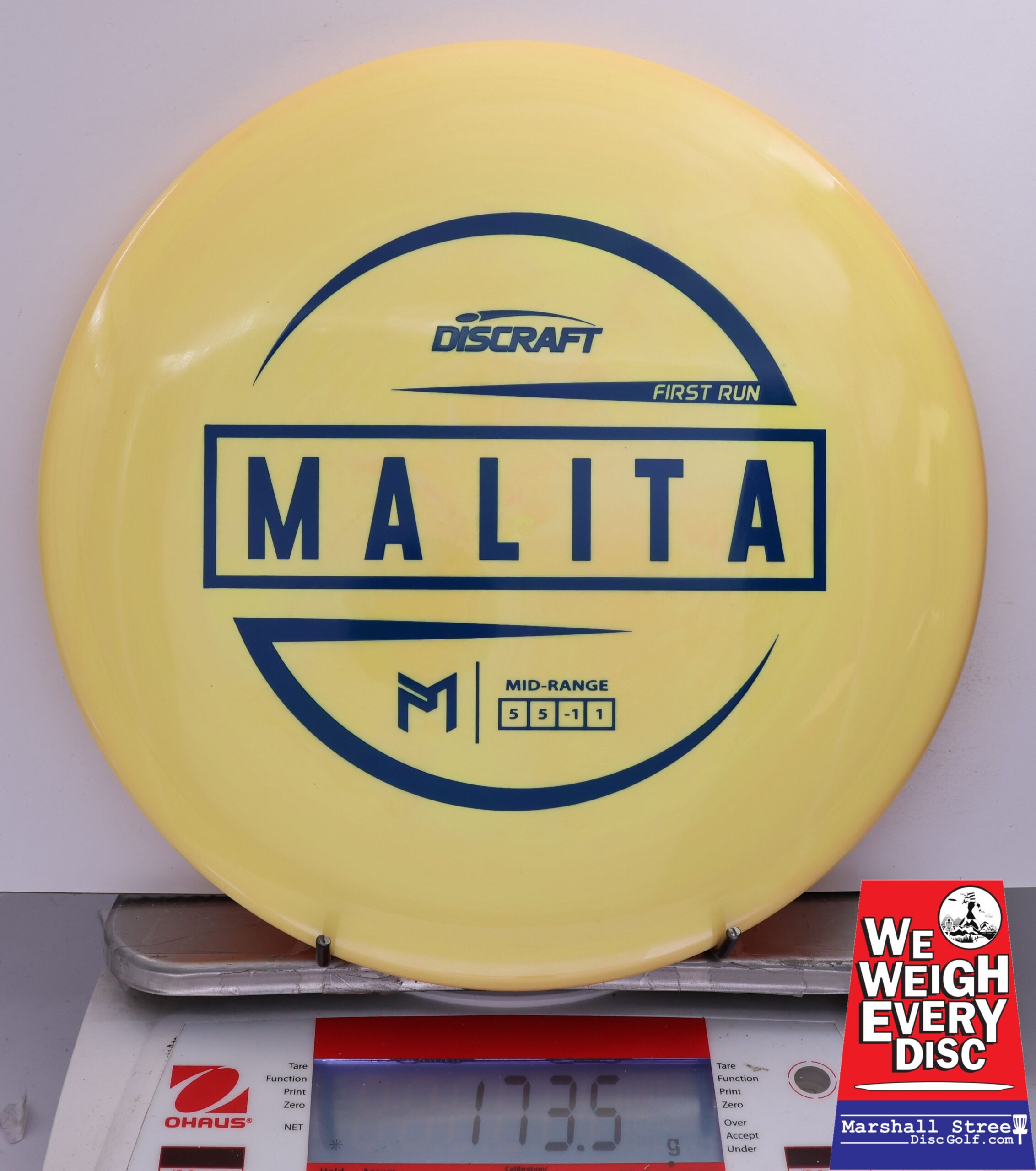 494595 ESP Malita, Paul McBeth 1st Run - #755 Yellow, 174