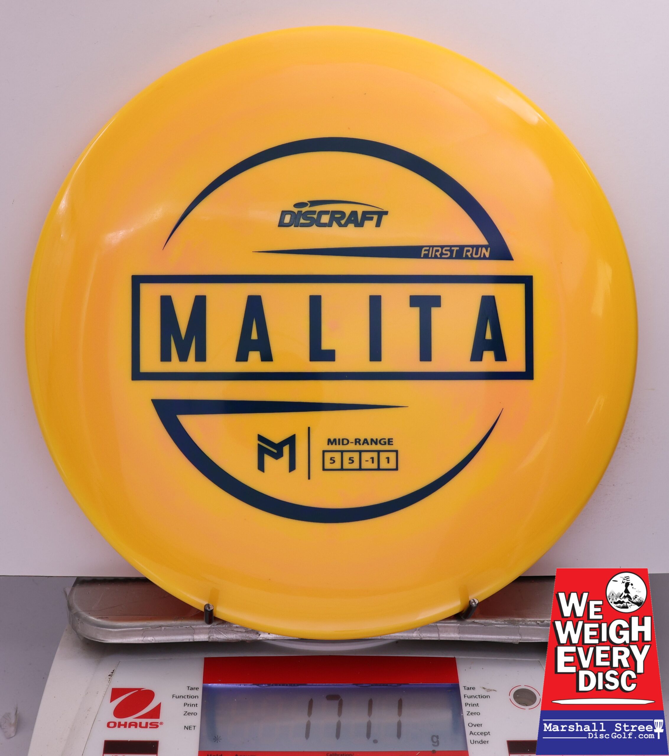 494611 ESP Malita, Paul McBeth 1st Run - #756 LtOrange, 171