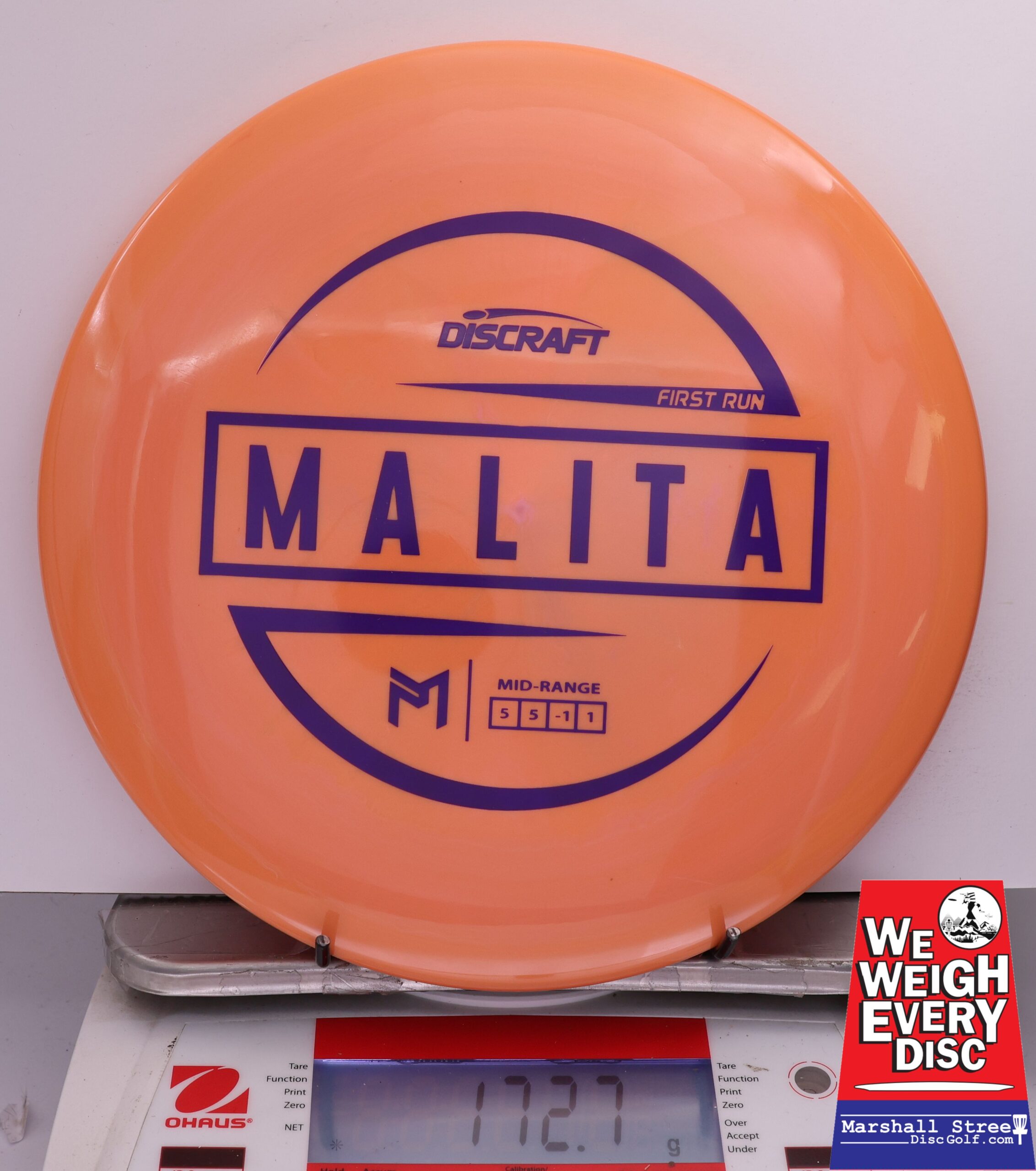 494613 ESP Malita, Paul McBeth 1st Run - #758 Orange, 173