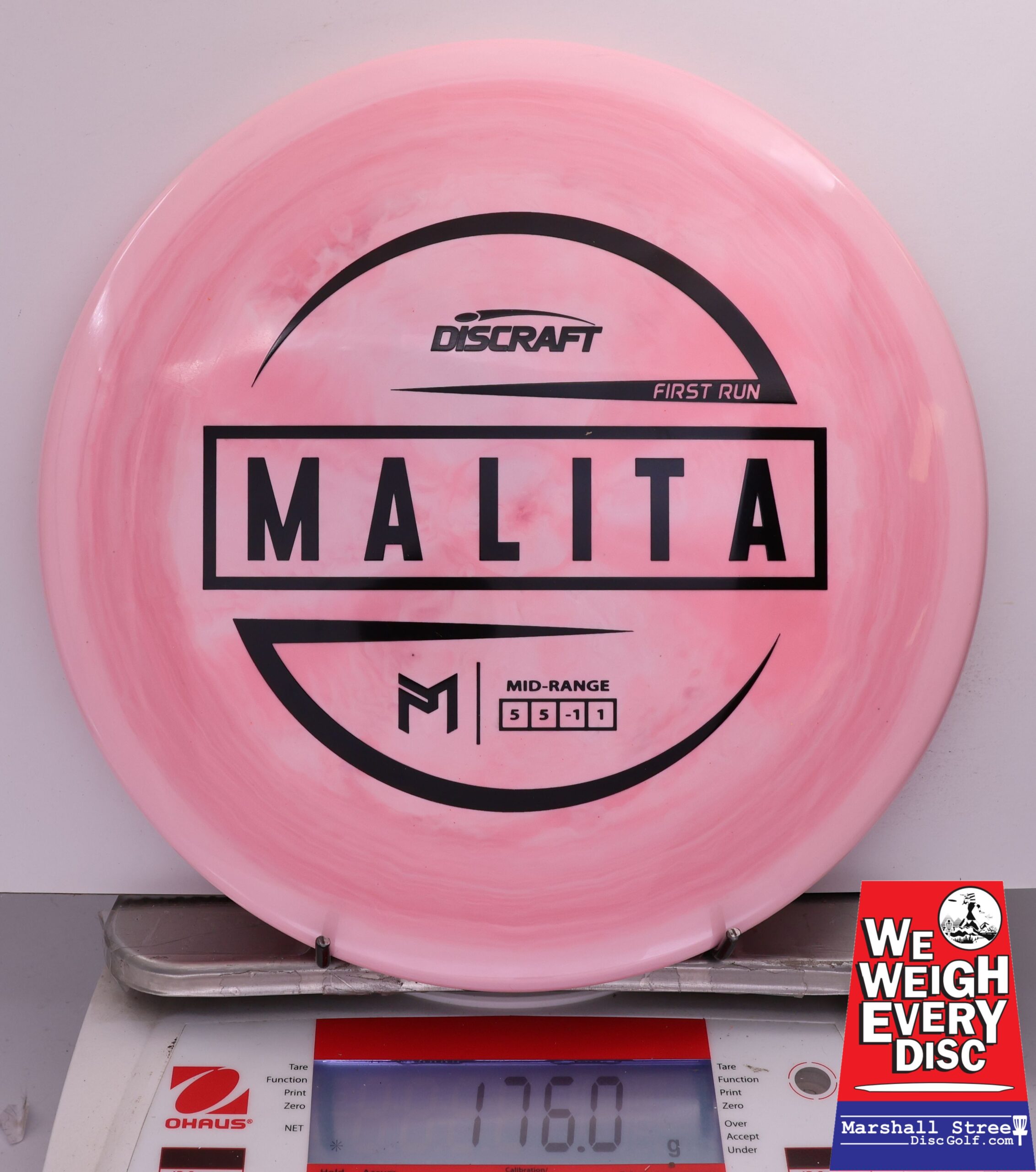494635 ESP Malita, Paul McBeth 1st Run - #765 LtPink, 176
