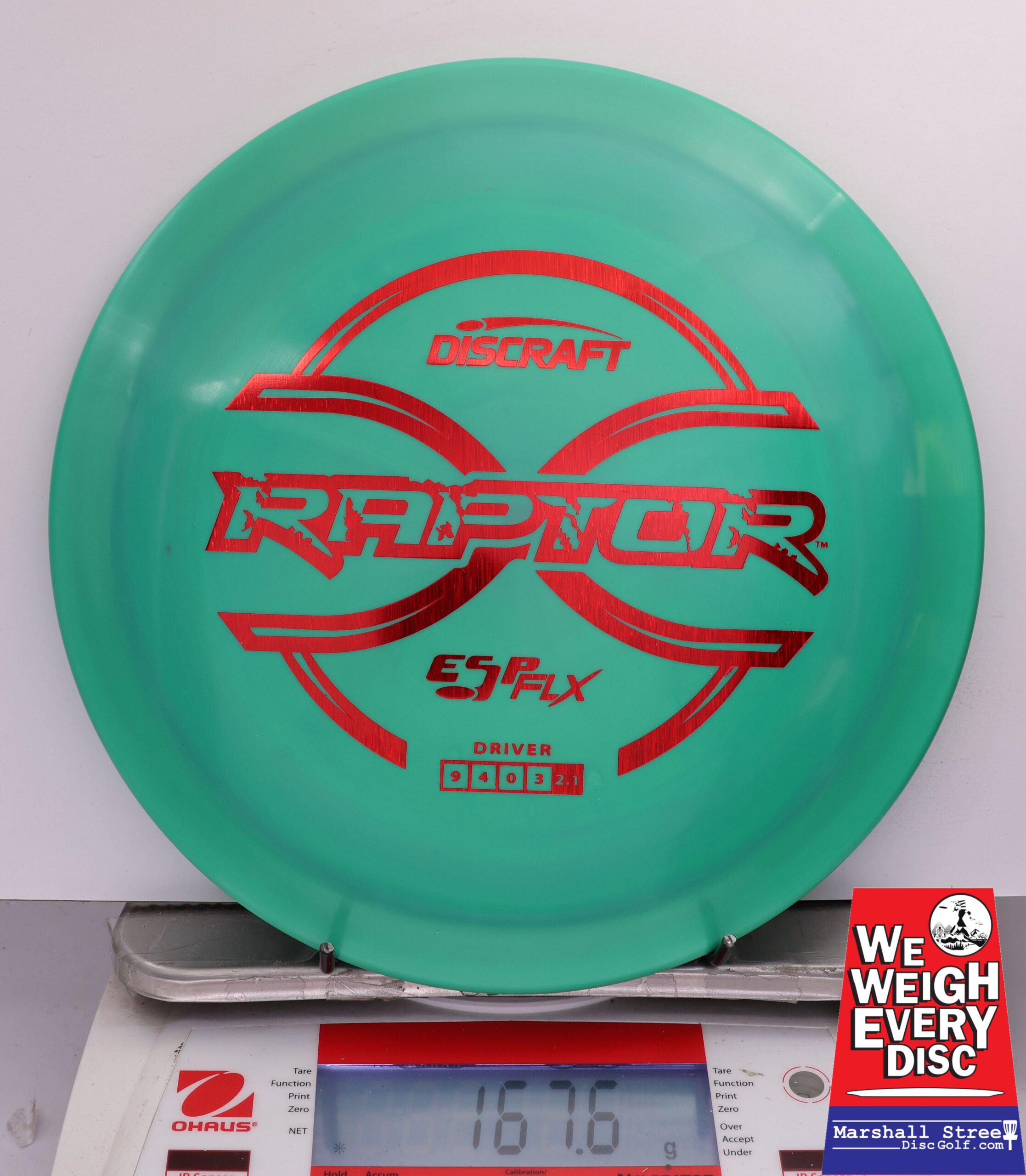 494867 ESP FLX Raptor - #747 Green, 168