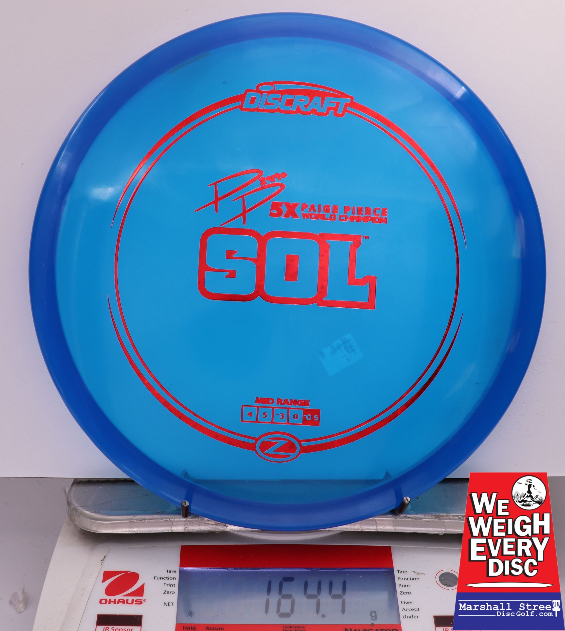 495143 Z Sol, Paige Pierce 5X - #748 Blue, 164